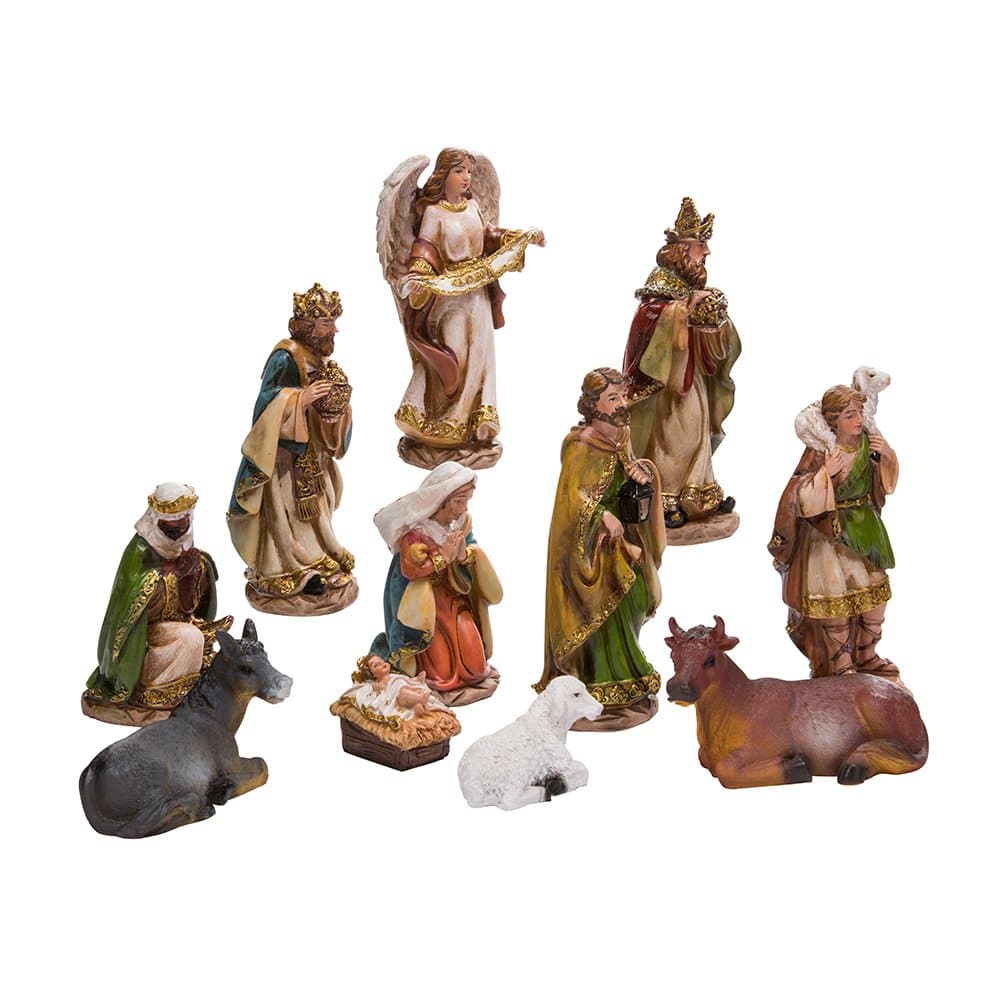 Kurt S. Adler 6" Nativity Set with 11 Figures