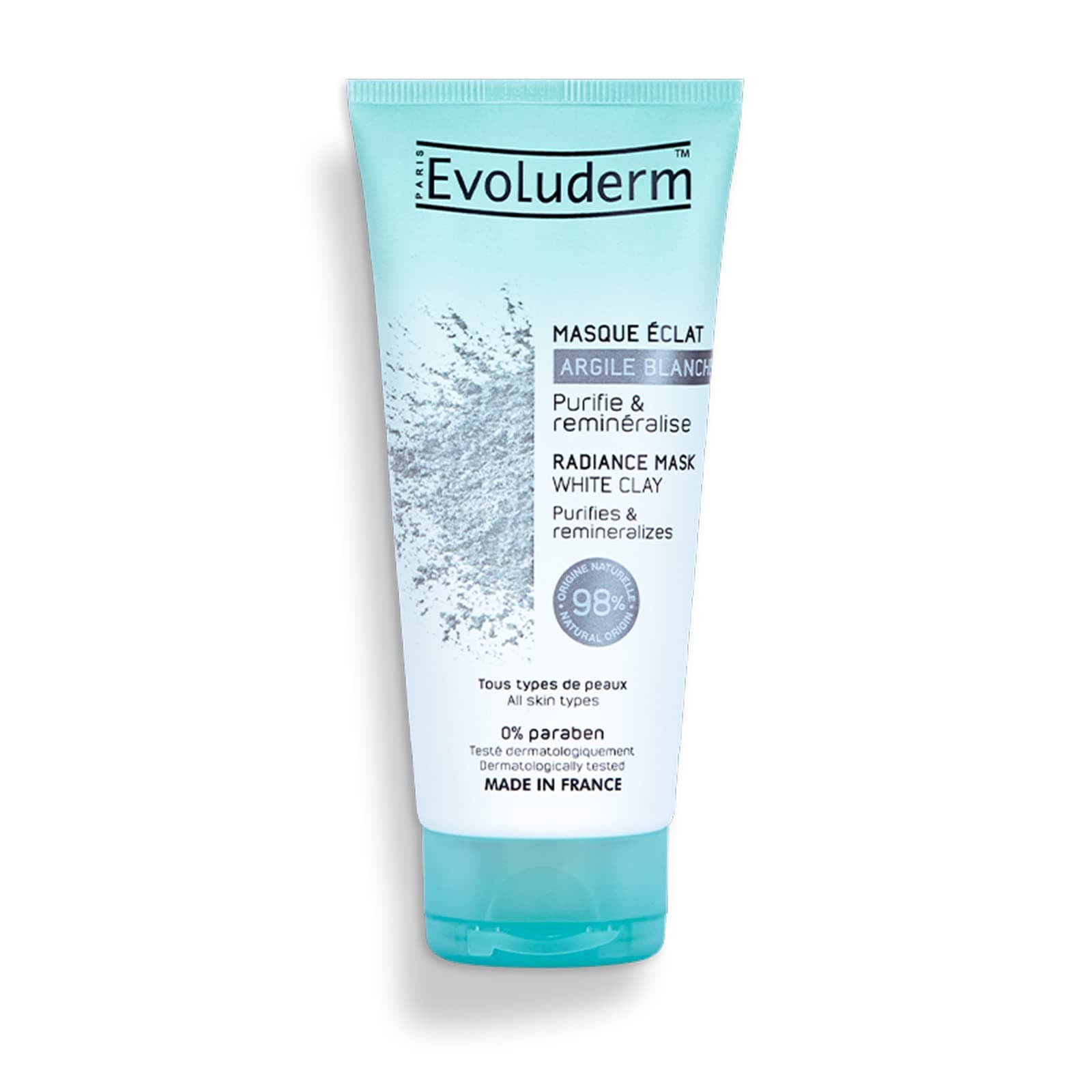 EvoludermWhite Clay Radiance Mask 100 ml