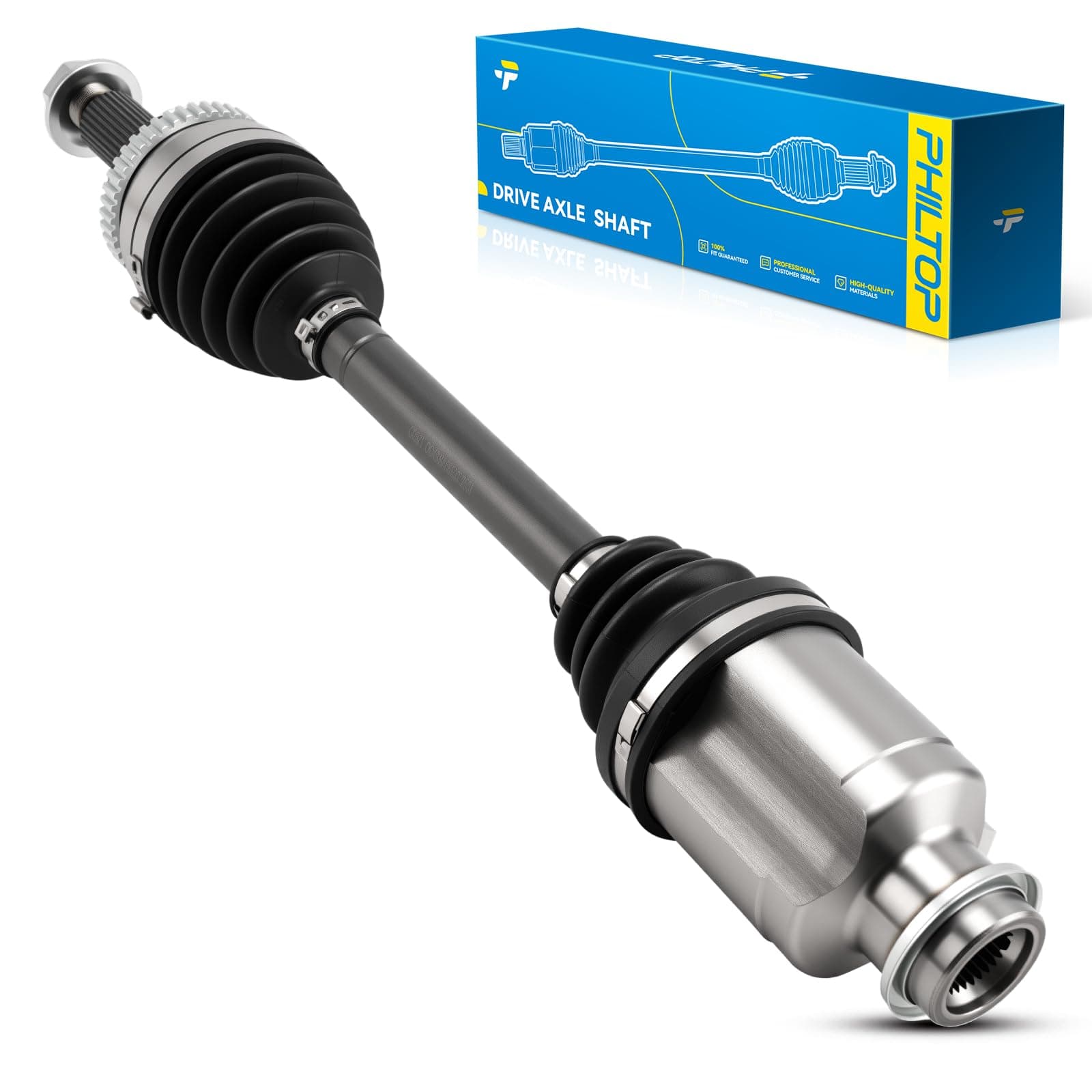 PHILTOP Front Right CV Axle Shaft Assembly for Mazda CX-9 2009-2012, 66-8194 CV Axle Shafts