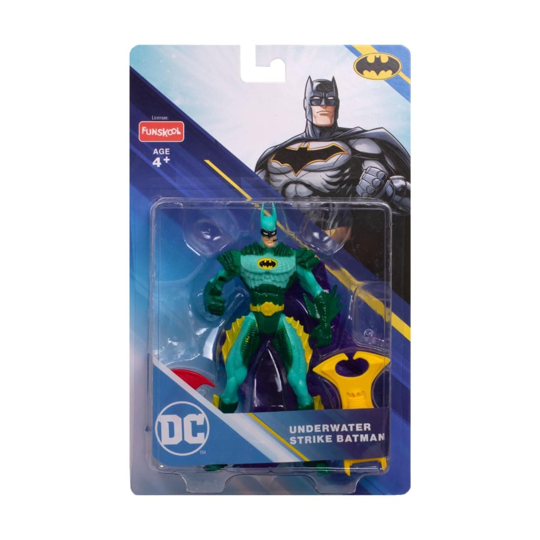 Funskool-Underwater Assault Batman,Classic Action Figures with Articulation,6 inches,Collectible,for 4 Year Old Kids and Above,Toy