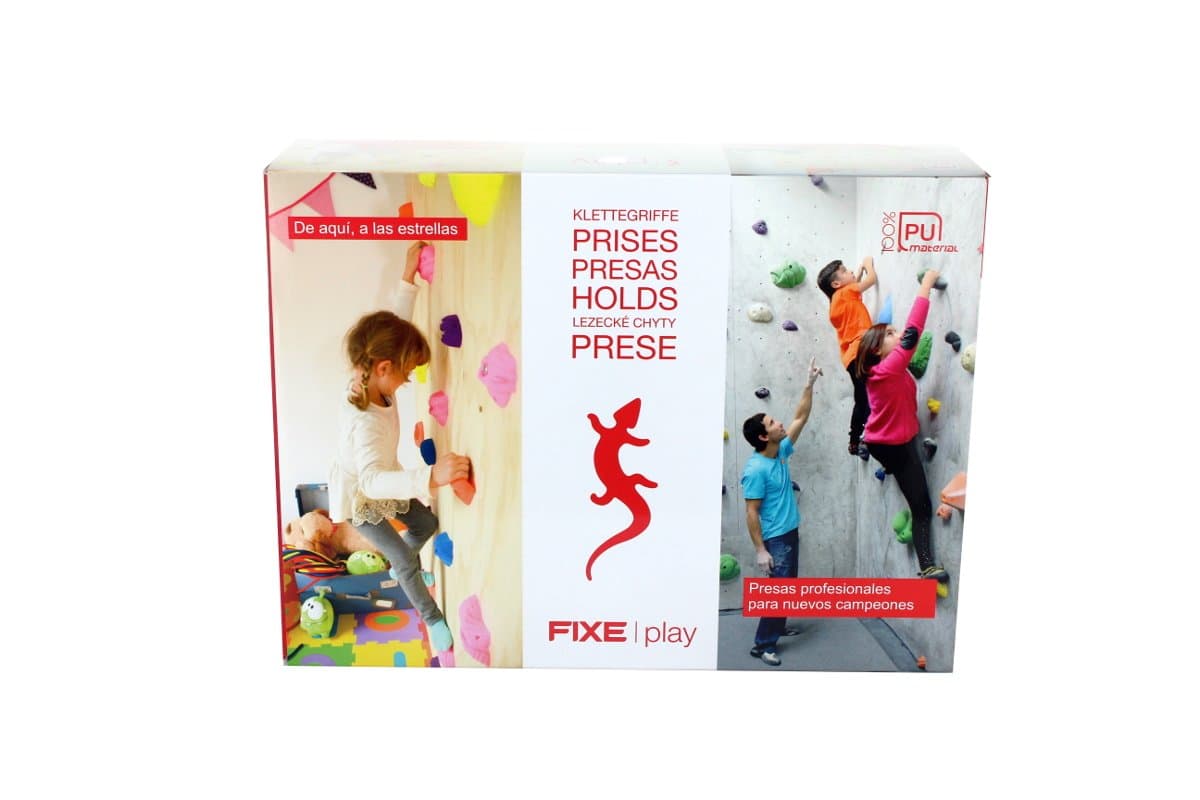 Fixe Play Climbing Kit, Kids, Multicolour, One Size