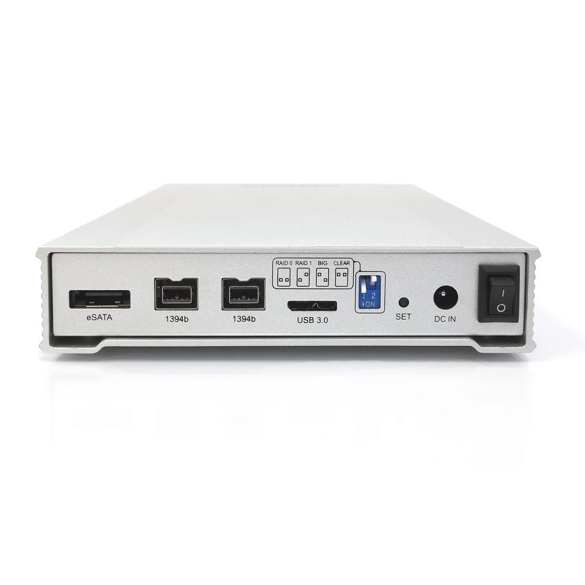 Oyen Digital CB3R2-HDD-2000-SL 2TB MiniPro RAID V2 FW800, USB 3.0, eSATA 2-Bay Portable Hard Drive