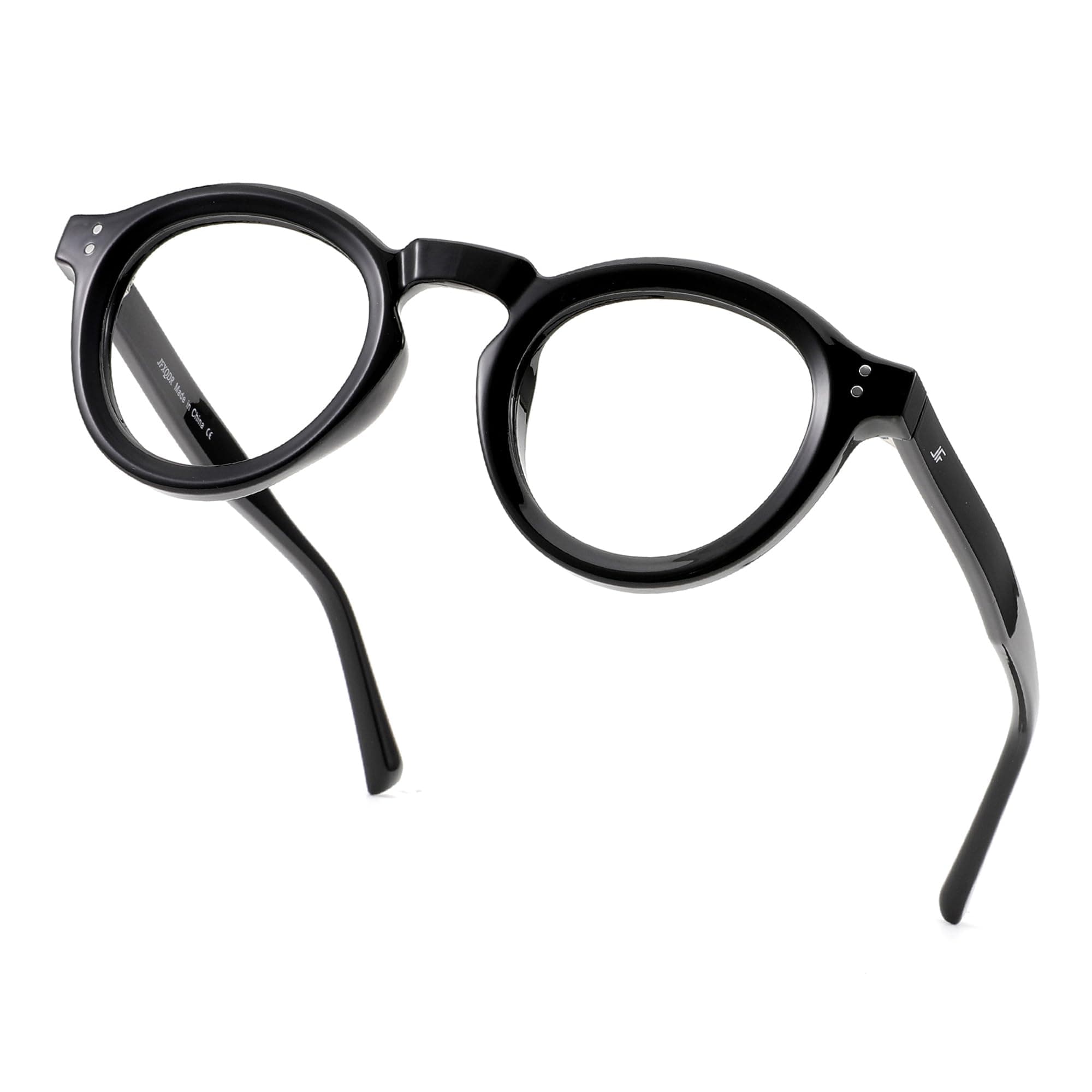 Blue Light Blocking Glasses for Women Men, Retro Round Frame Computer Gaming Glasses Anti Glare & UV RF6209