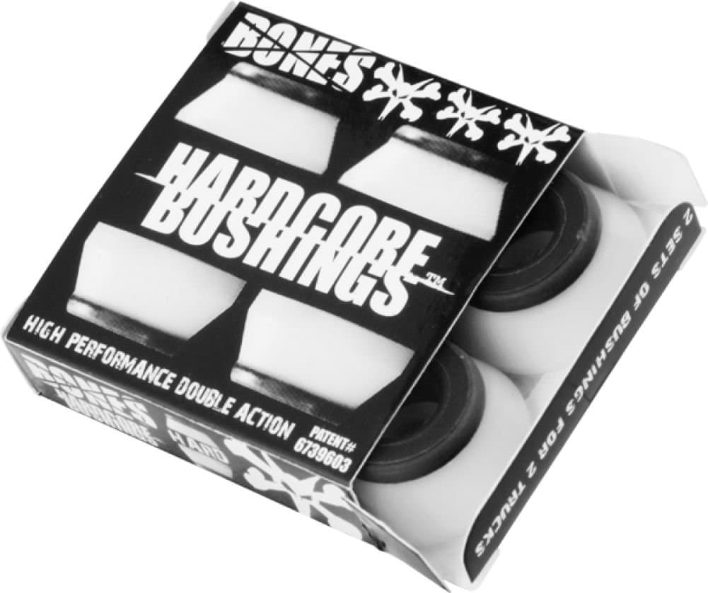 Wheels Hard Set Bushings 96A White 2.3 x 1.5 x 2.3 cm, 150280