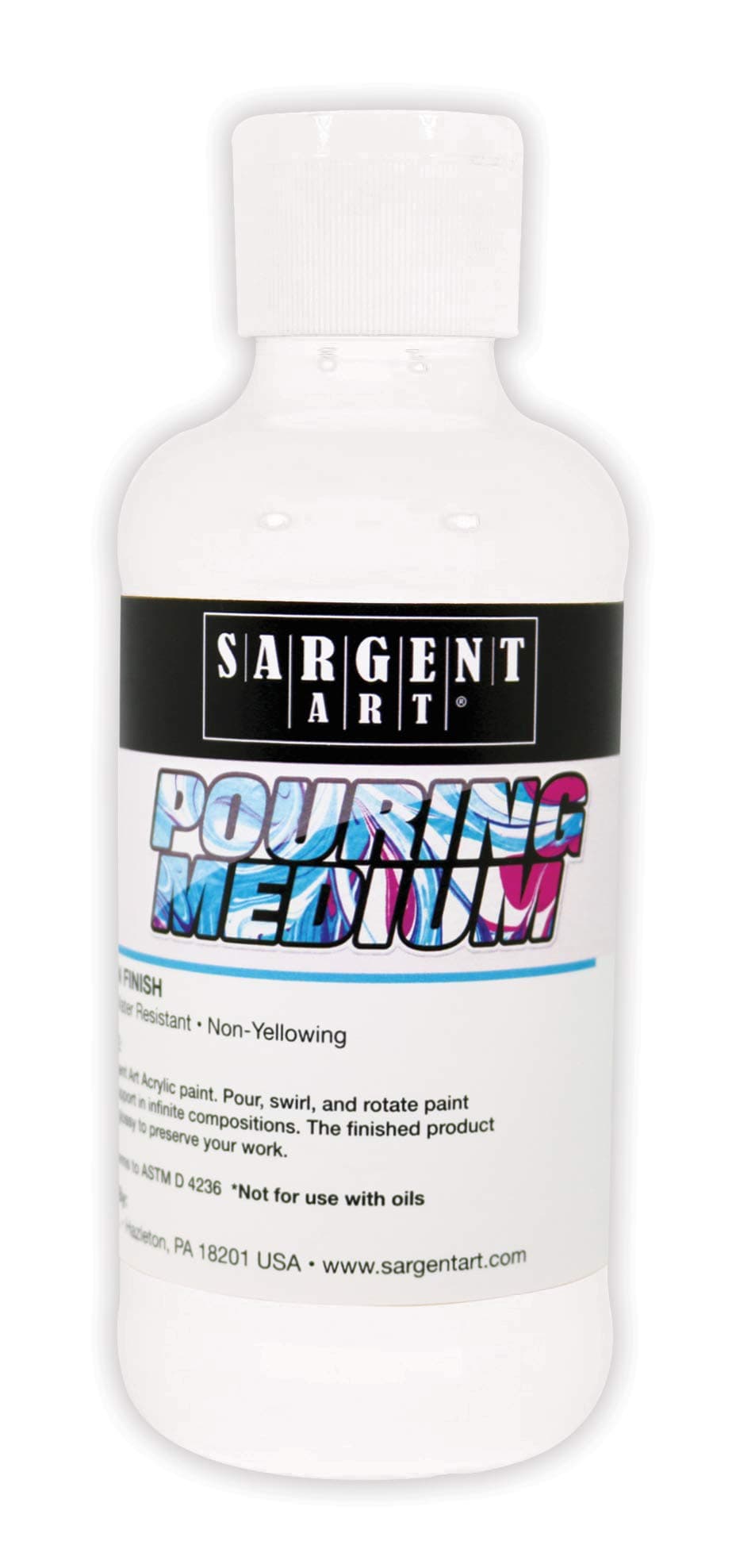 Sargent Art Pouring Acrylic Medium, 8 oz, 8 Fl Oz