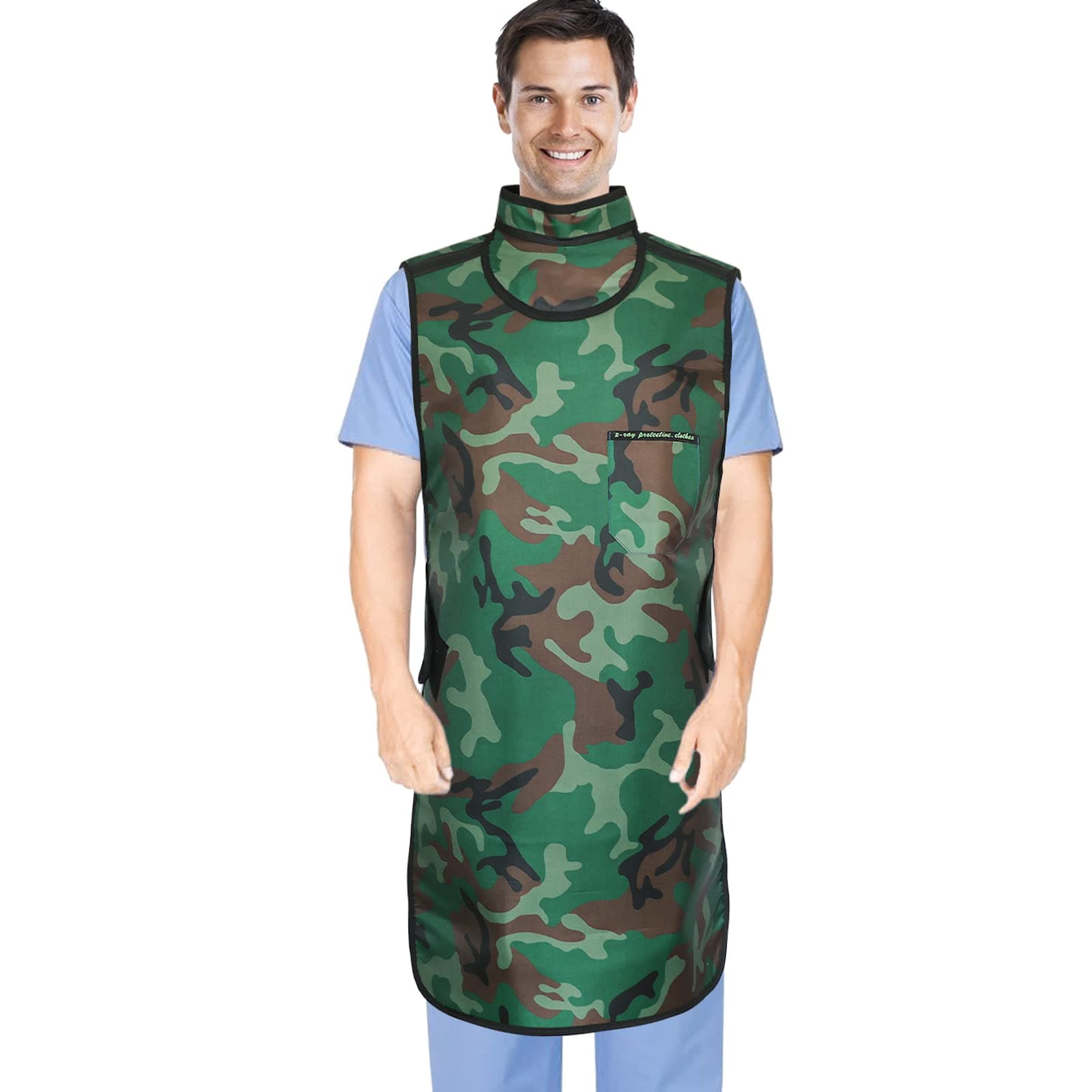 0.5mmpb Lead Apron for x-Rays - Dental Lab Protection Apron with Thyroid Shield Collar