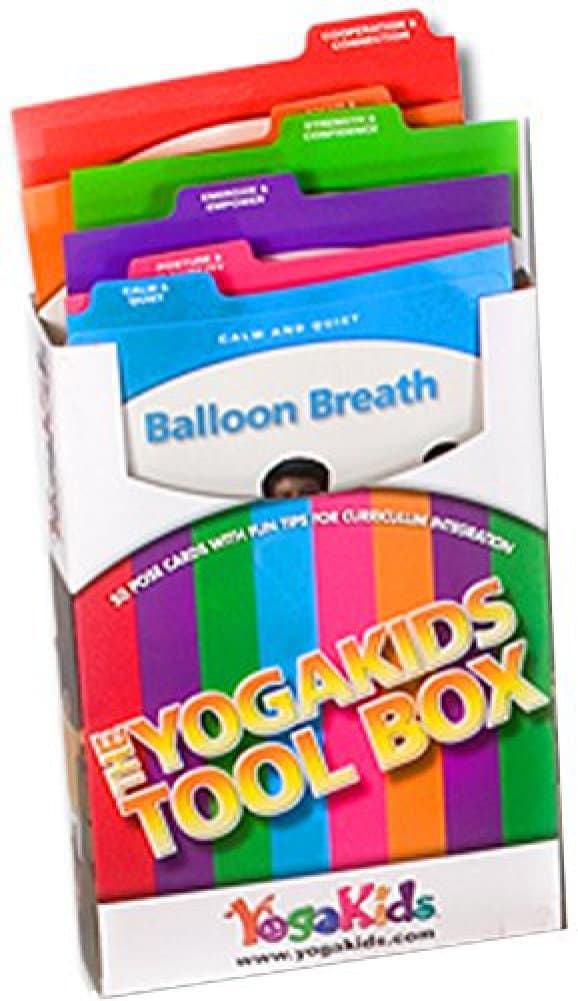 YogaKids Pose Card Tool Box - Tools for Schools