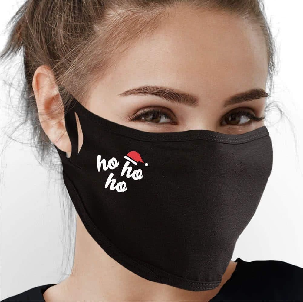 Mask For It Ho, Ho, Ho Face | 3 Pack with Sewn Edges
