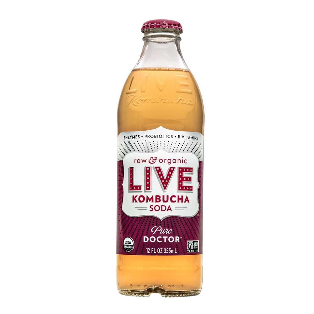 LIVE SODA Syrup, Dr. Better, 12 Fluid Ounce (Pack of 8)