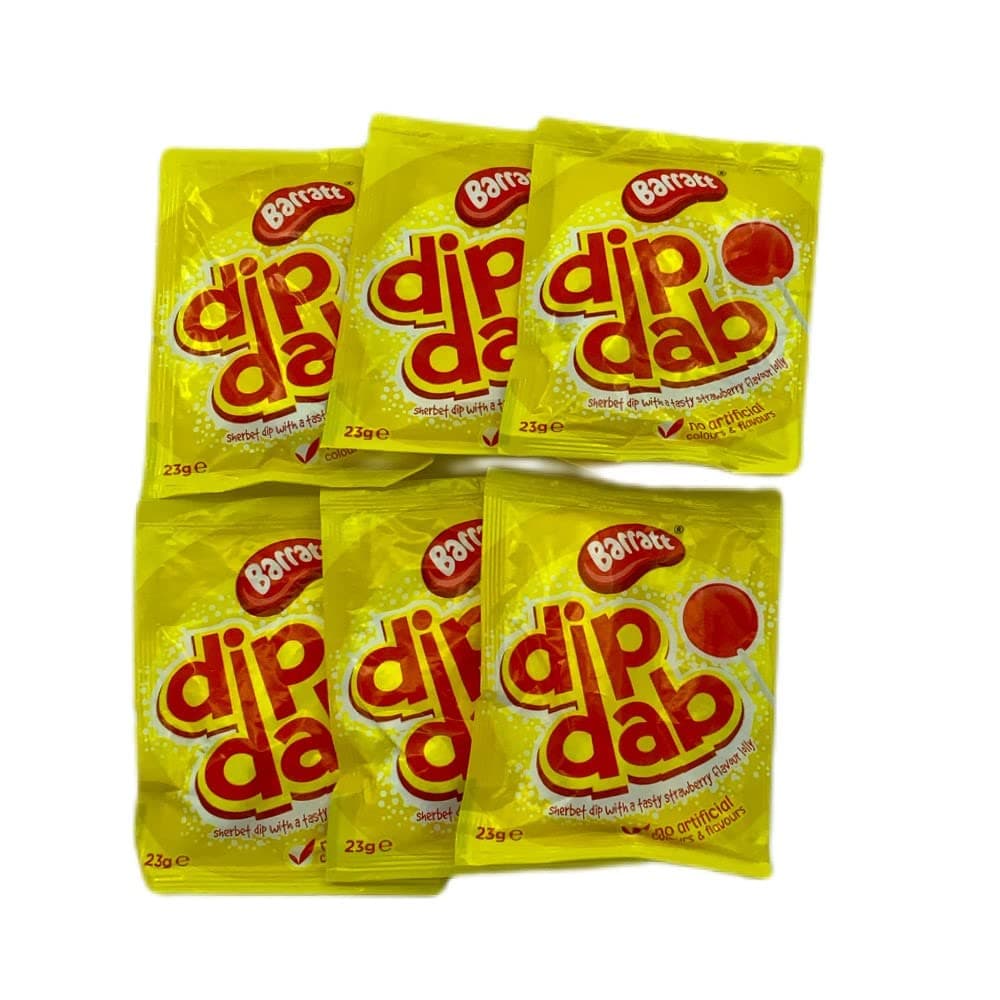 Barratt Sherbert Dip Dabs 23g - Pack of 6