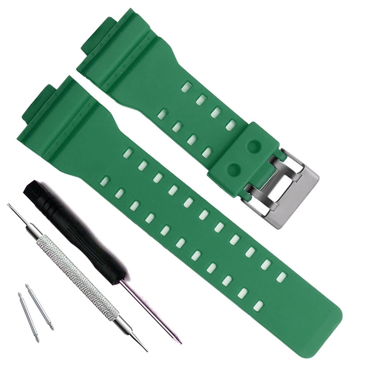 MyTime OliBoPo Replacement Strap for Casio Men's G-Shock GD120/GA-100/GA-110/GA-100C