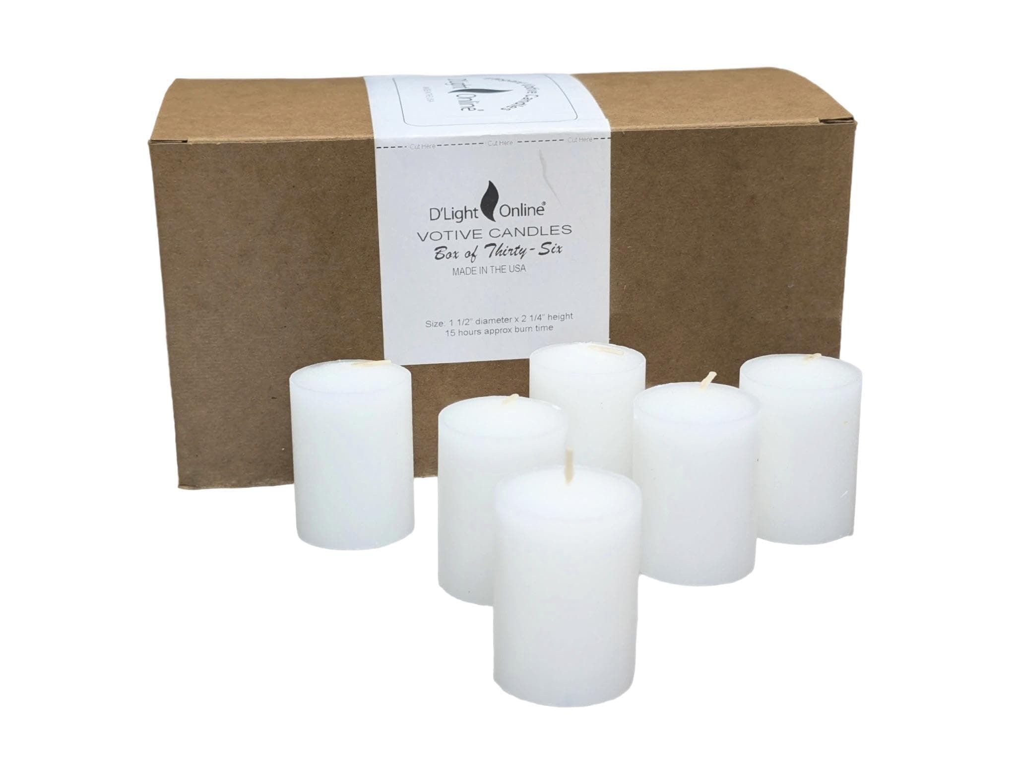 15 Hour Unscented White Emergency And Events