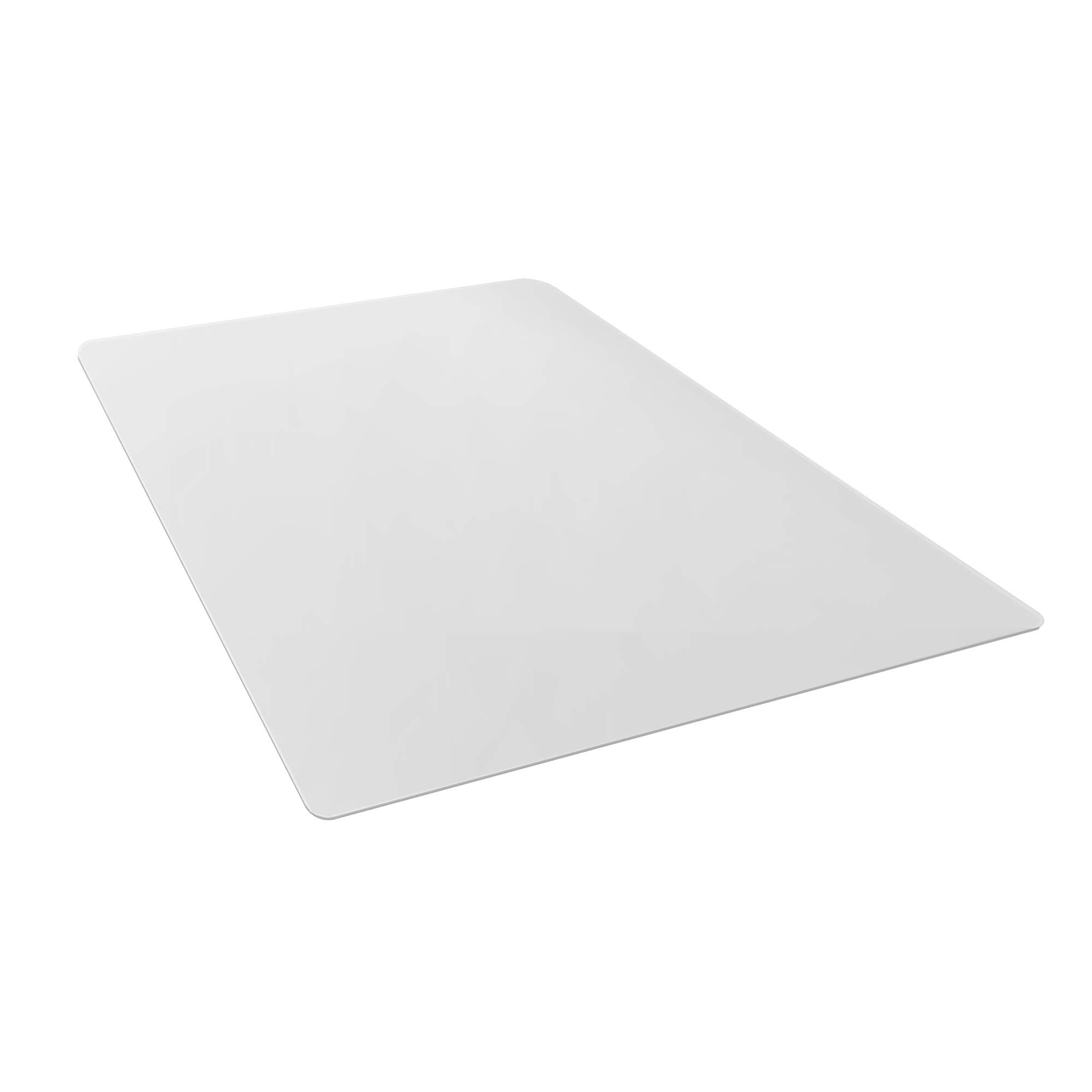 Amazon Basics Polycarbonate Office Chair Rectangular Mat for Hard Floors, 47 x 51-Inch, Clear