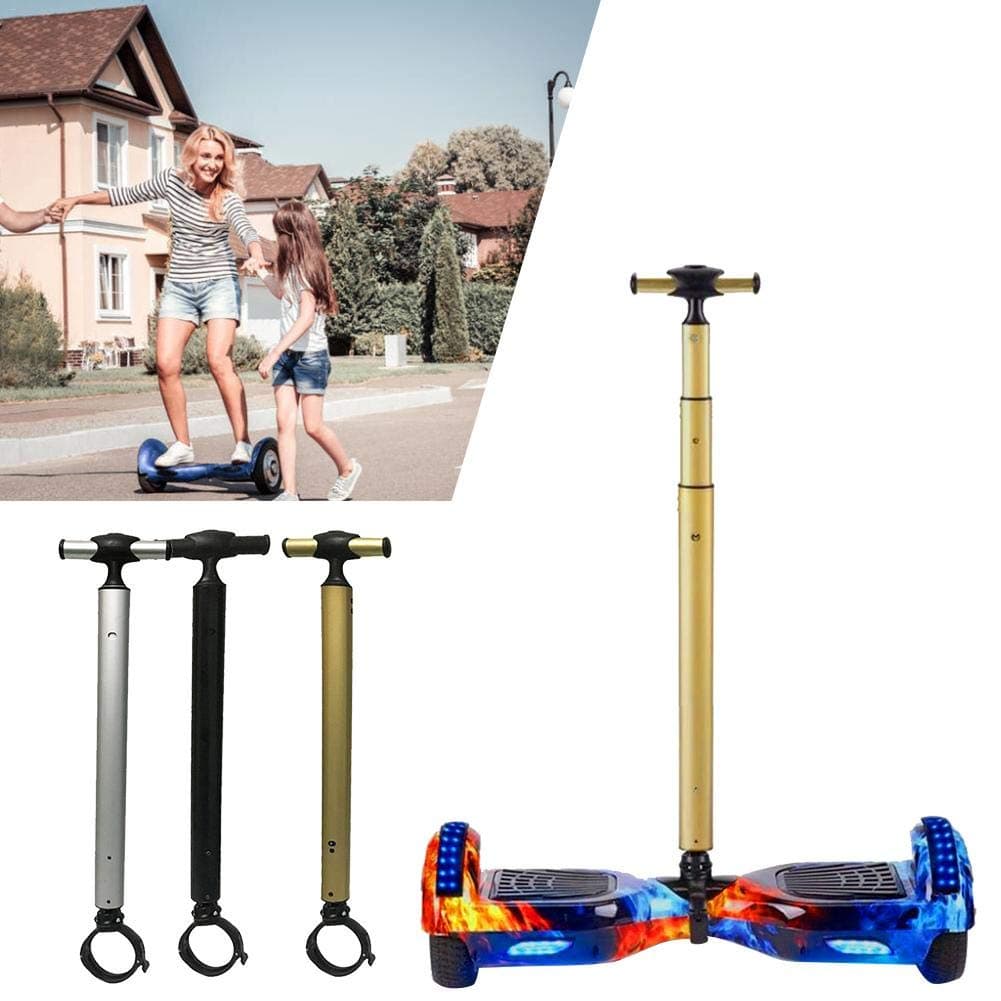 Balance Scooter Handle Bar, Smart Hover Scooter Support Handlebar, Stretchable Aluminum Alloy Self Balance Hoverboard Handle Bar, For 6.5" 10" Two Wheeled Scooter