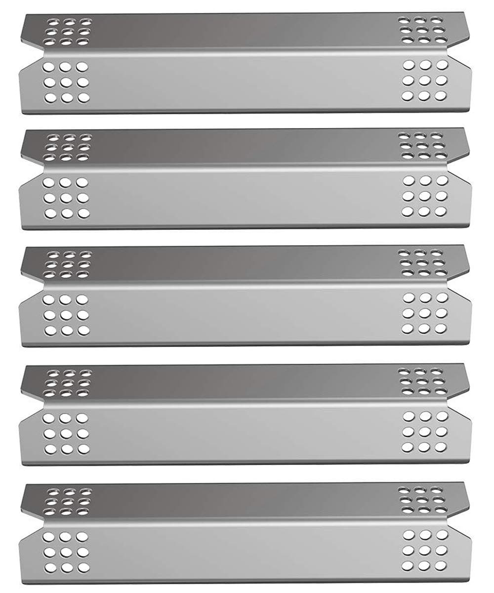 S9745A(5-Pack) 16 1/8 x 3 1/4 inch Stainless Steel Heat Plate Replacement for Kitchen Aid 720-0745 for Jenn Air 720-0336B, 720-0336C, 720-0709, 720-0709B