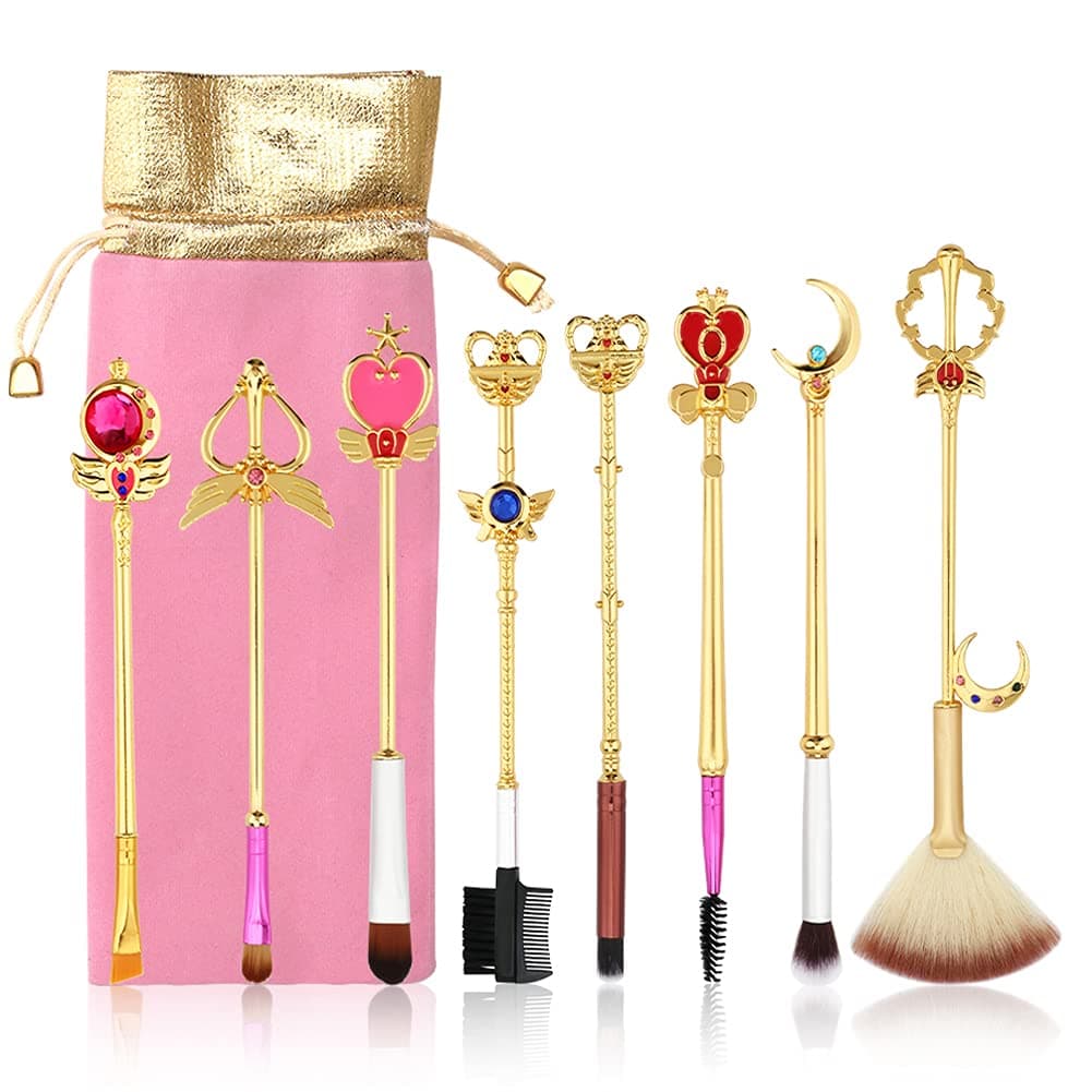 8pcs Makeup Brushes Set,WeChip Brushes Sailor Cosmetic Brush Tool for Eyebrow Face Powder Foundation Blending Blush Concealer