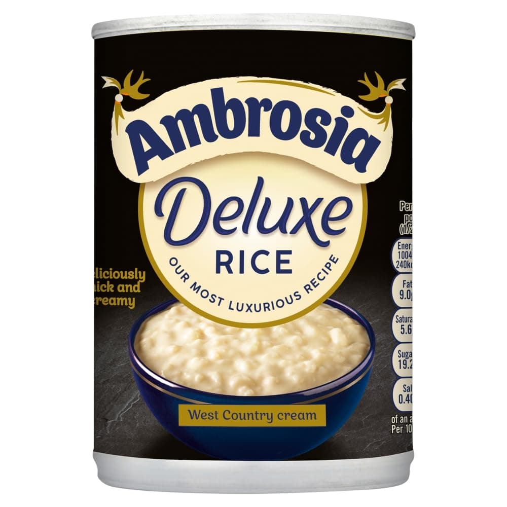 Ambrosia Deluxe Cream Rice Pudding Can 400g