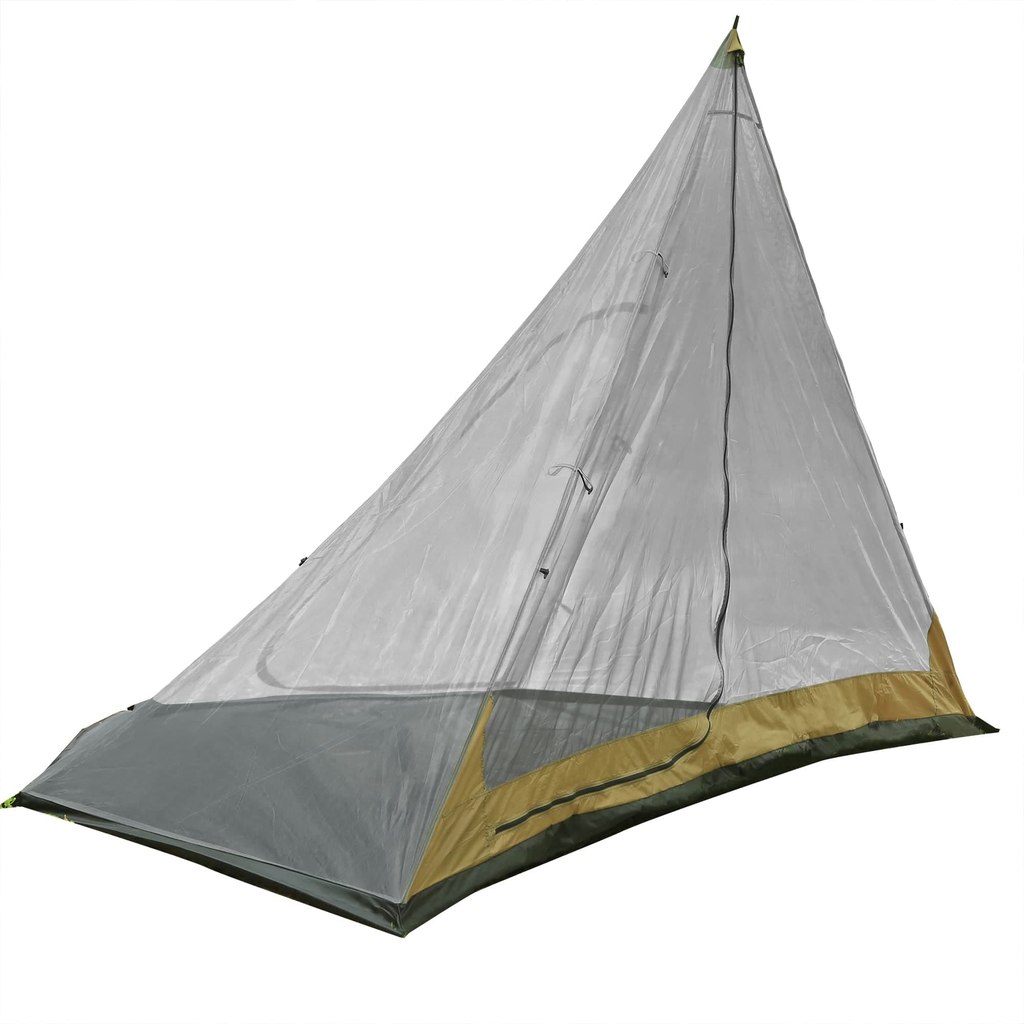 Inner Mesh for T1 T2 Large Size Tipi Hot Tent with Bathtub Bottom (Half Octagonal, Large)