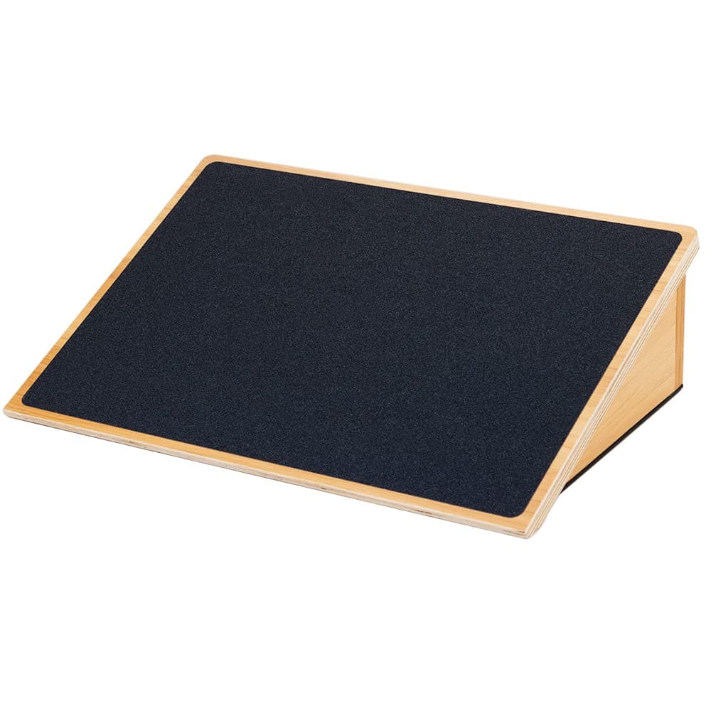 Slant Board for Squats & Knee Training, Heavy-Duty Incline Board with Non-Slip Surface, Fixed 25° Wooden Stretch Board, 1000 Lbs Capacity