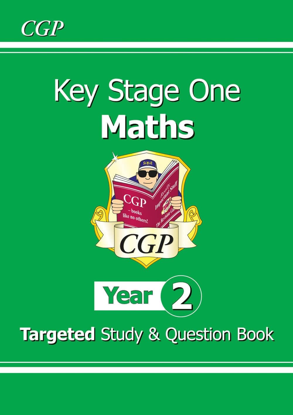 Coordination Group Publications Ltd (CGP) Ks1 Maths Targeted Study & Question Book - Year 2