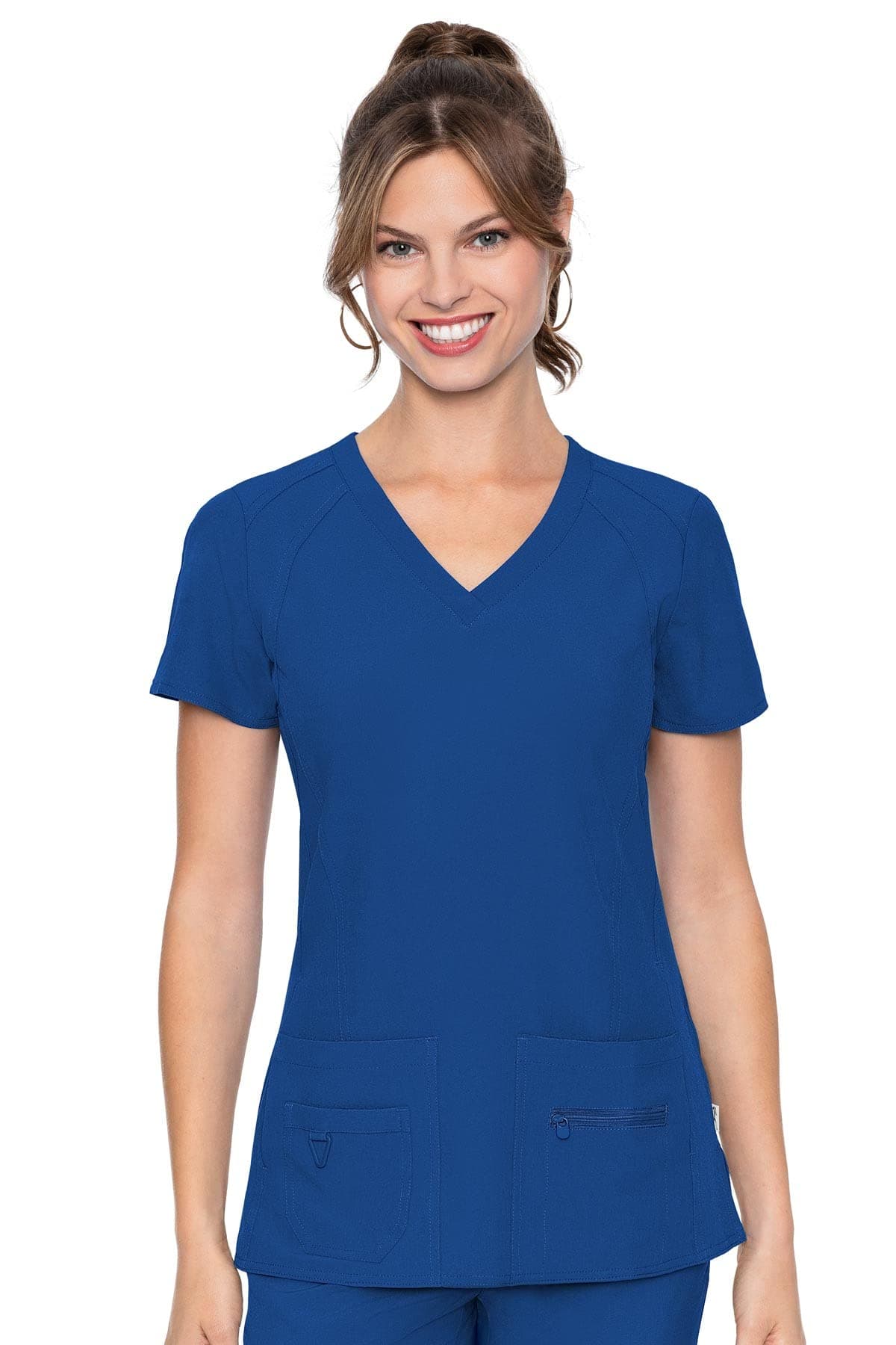 Med Couture Women's 'Activate' Refined Scrub Top