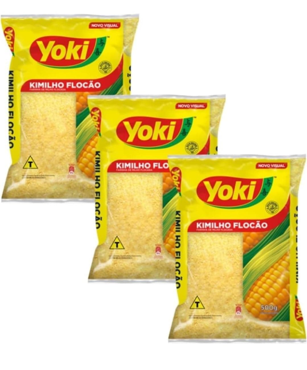 Yoki Pack Flocao Kimilho Yoki - 3x 500gr