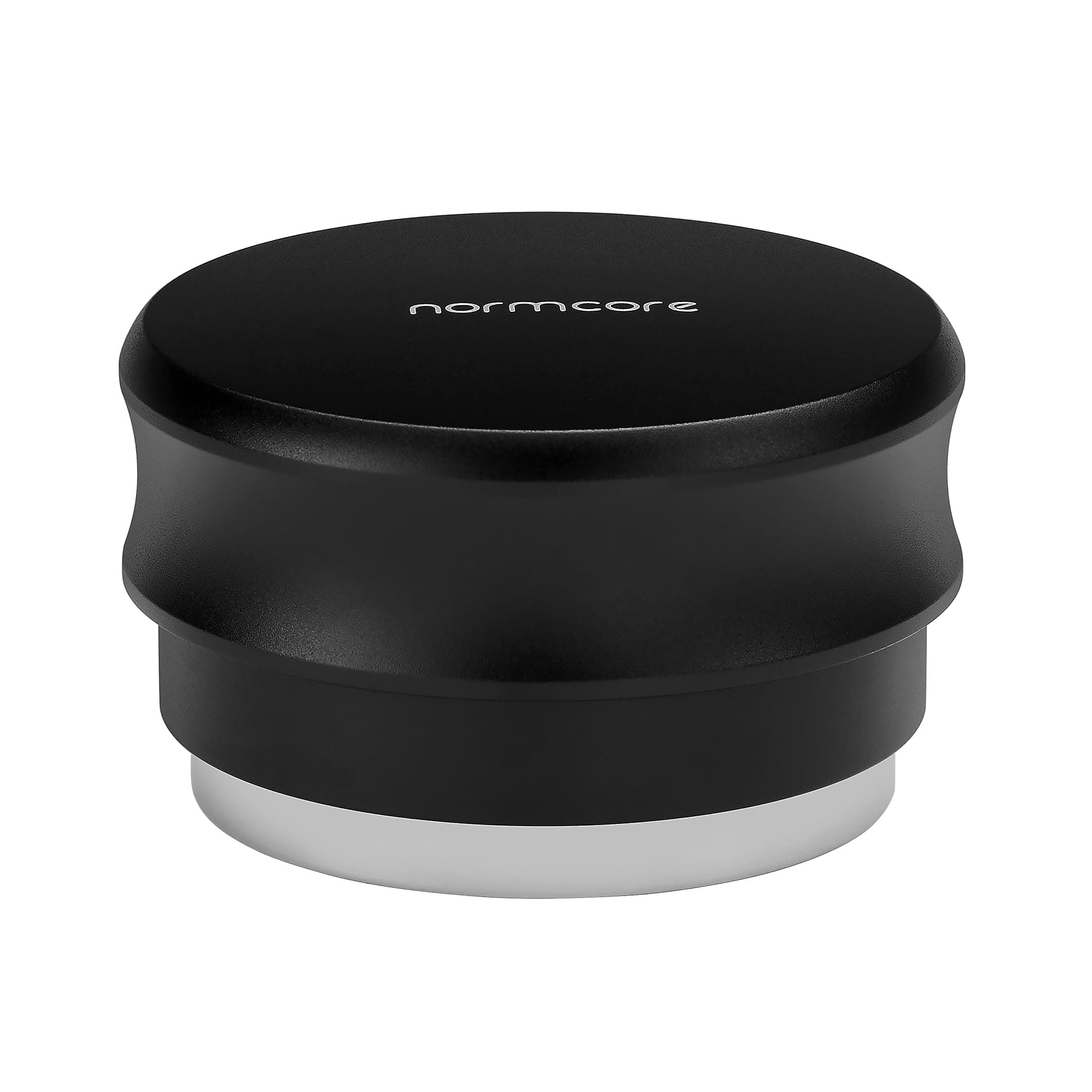 53.3mm Palm Tamper - Espresso Tamper Built-In Spring - Barista Coffee Leveler Tool - Stainless Steel Flat Base - Anodized Aluminum Tamper Stand Holder