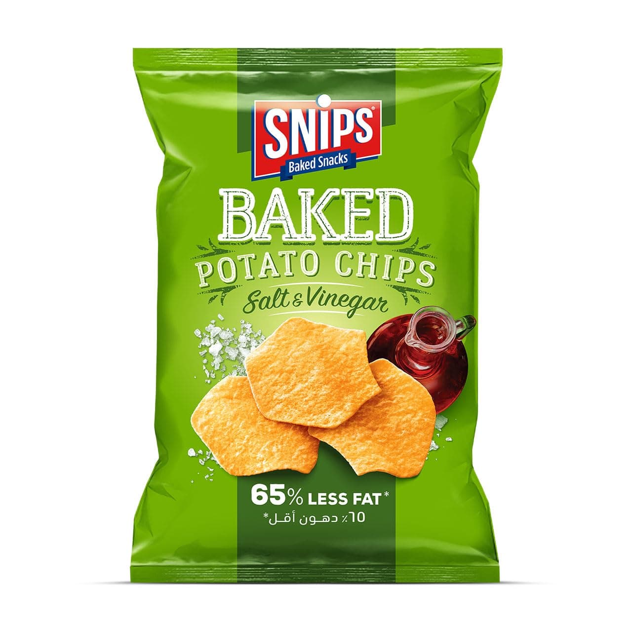 SNIPS POTATO CHIPS SALT N VINEGAR 35GM