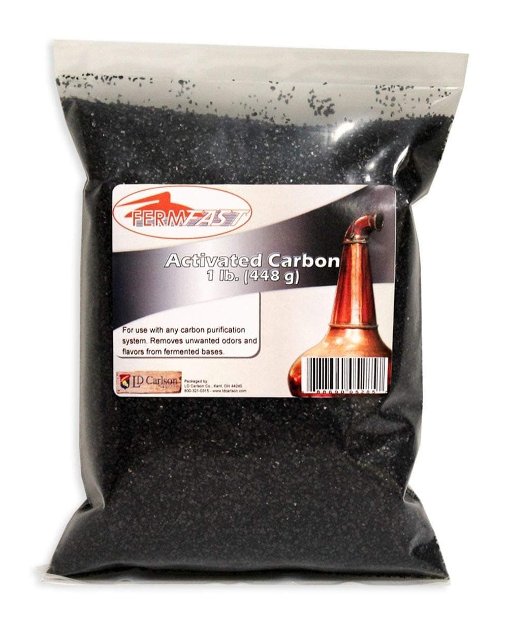 Dry Activated Carbon 1 Lb Fermfast for Use with Carbon Purification Systems