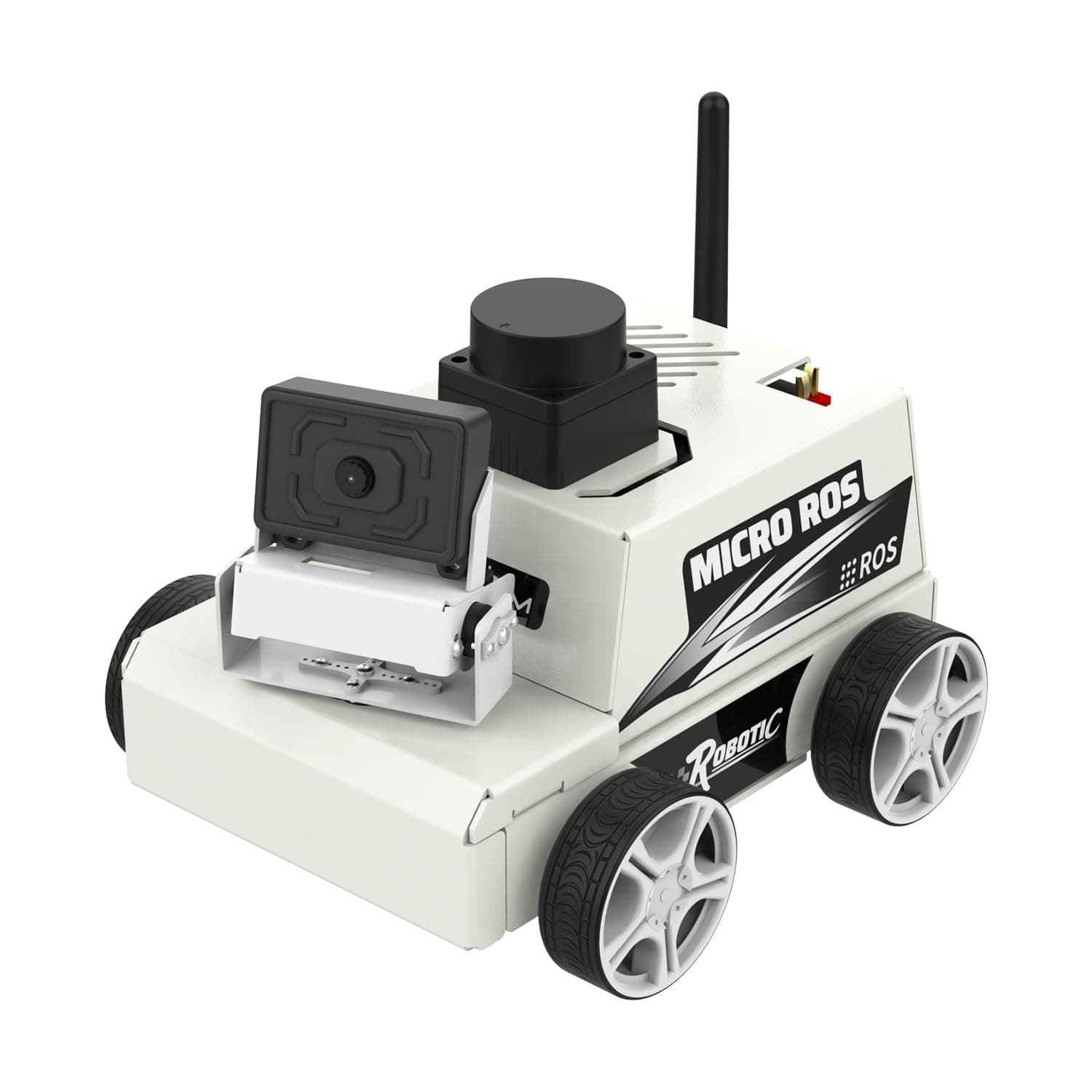 MicroROS Robot Car ROS2 AI SLAM Mapping Navigation AI Visual Recognition with ESP32 AI Module (AI Vision Edition) VM Software Not Support MAC