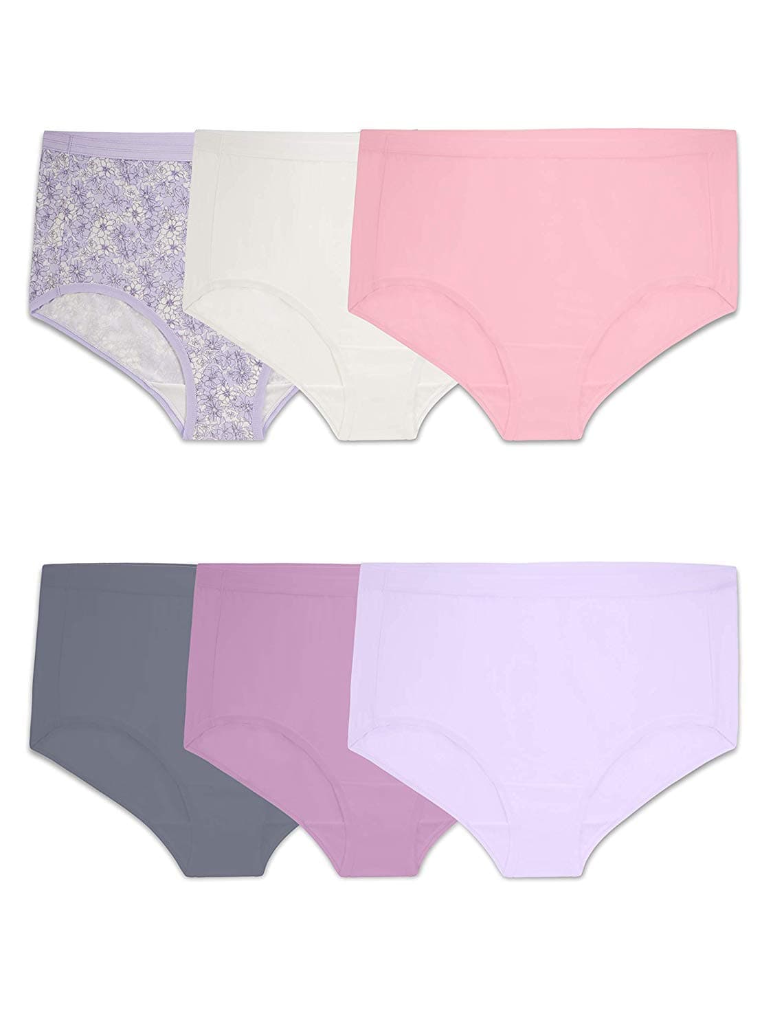 womens Underwear Beyond Soft Panties (Regular & Plus Size) Bikini Style Underwear (pack of 6)