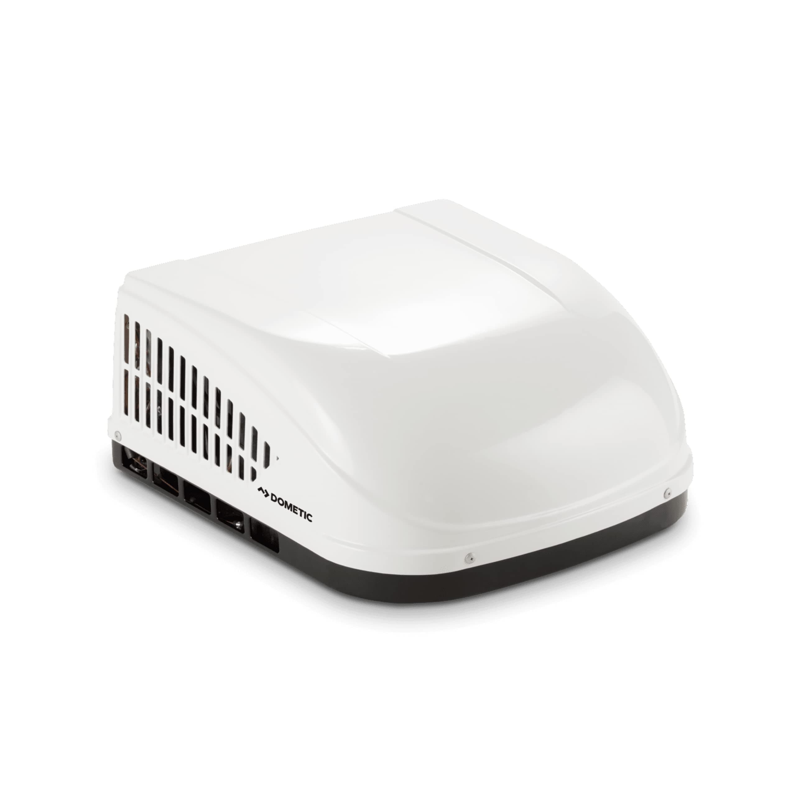 DOMETIC 9105304480 Brisk II Evolution Air Conditioner with Heat Pump - 15K BTU, Standard Profile Rooftop Heat Pump, Ducted or Non-Ducted Application, Polar White