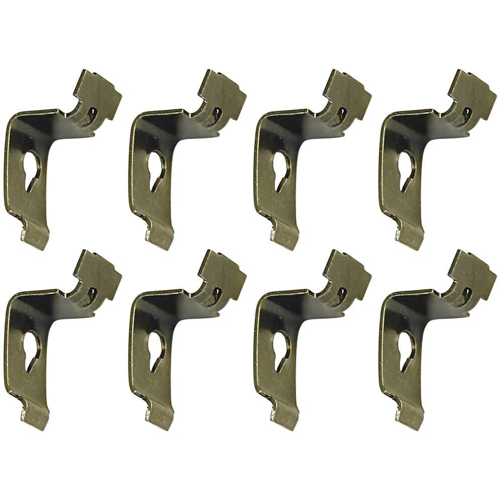 Compatible/Replacement For Arm Rest Clips Set of 8 1965-66, 1969-70 Galaxie, 1969-73 Mustang, 1970-72 Torino, 1970-79 Ranchero, 1970-77 Maverick (EBC6AZ-6224146B)