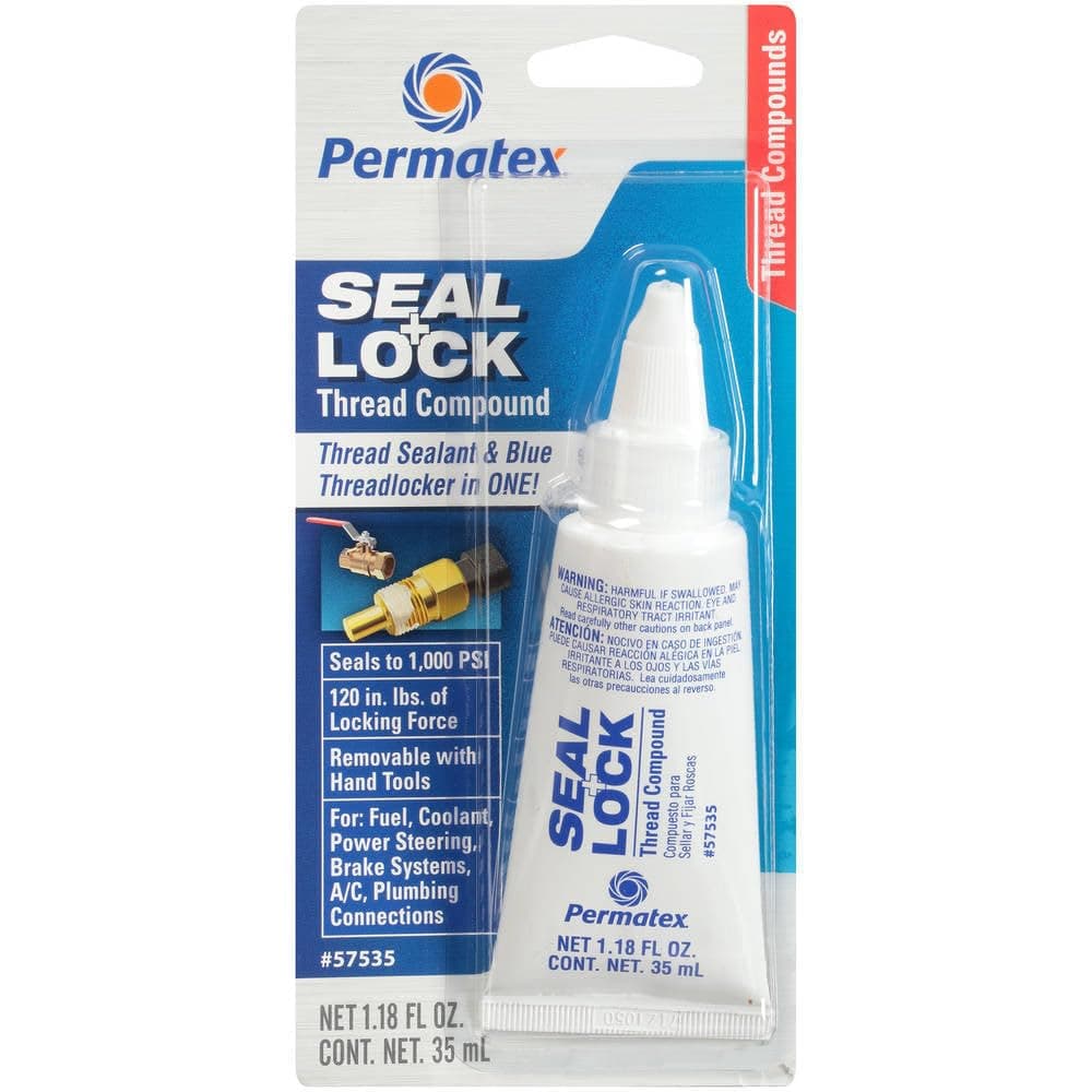 Permatex 57535 35 mL Seal and Lock Thread Compound, 1.26 fl. oz