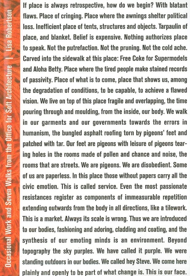 Occasional Work and Seven Walks from the Office for Soft Architecture: Third Edition