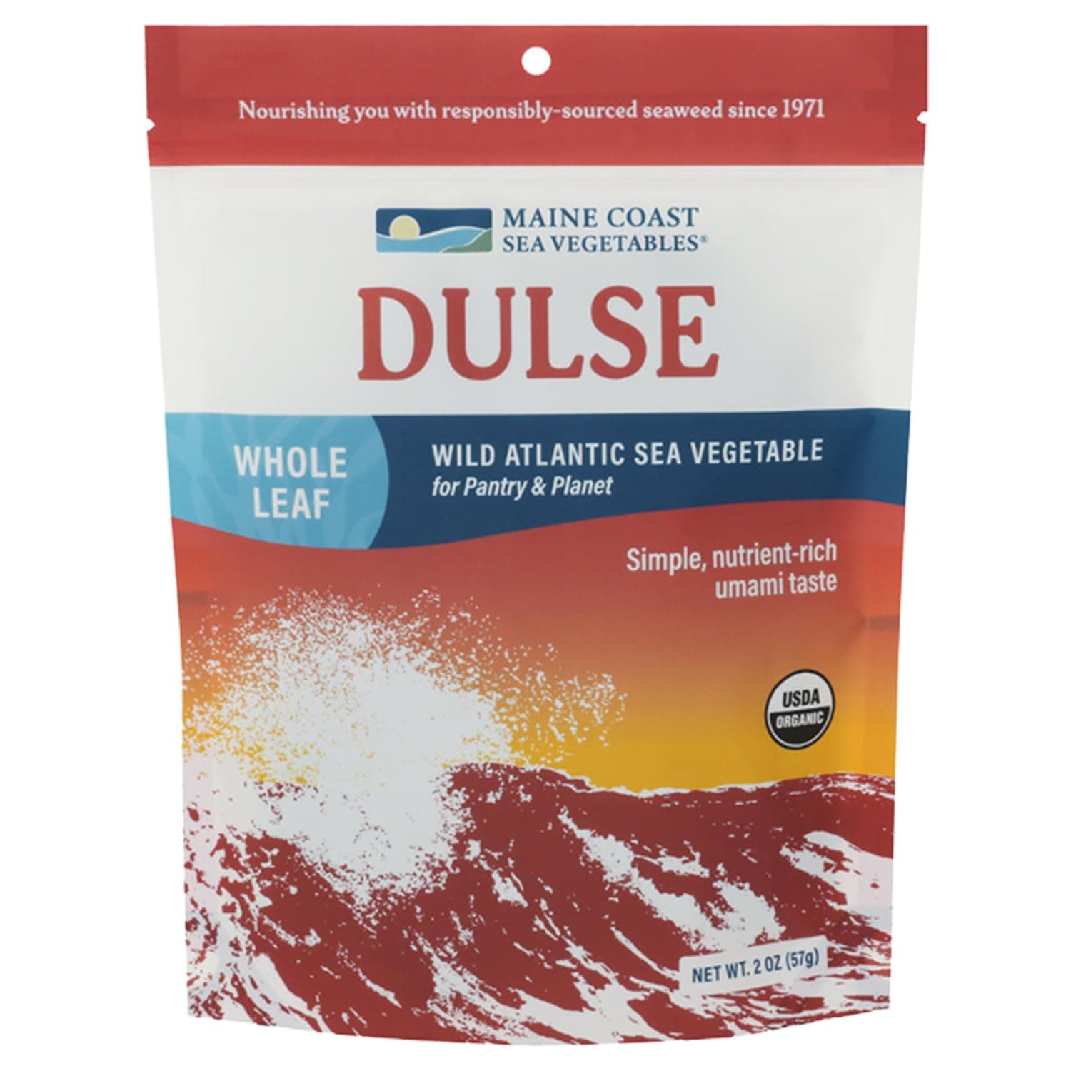 Maine Coast, Dulse Whole Organic, 2 Ounce