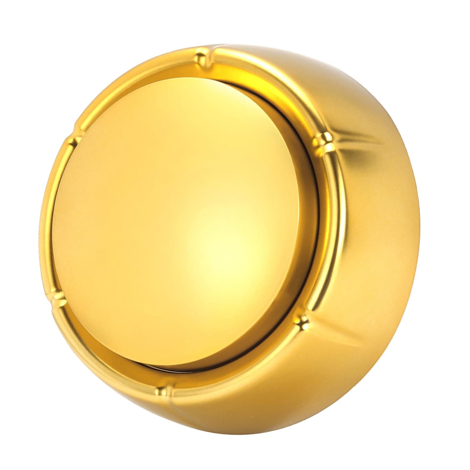 Neutral Recordable Sound Button –Record Talking Button - Record & Playback Your Own Message - 30 Second Recording Button (Golden)