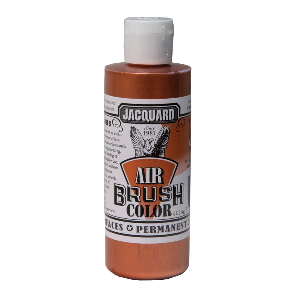 - Jacquard Airbrush Color 4Oz Metallic Copper