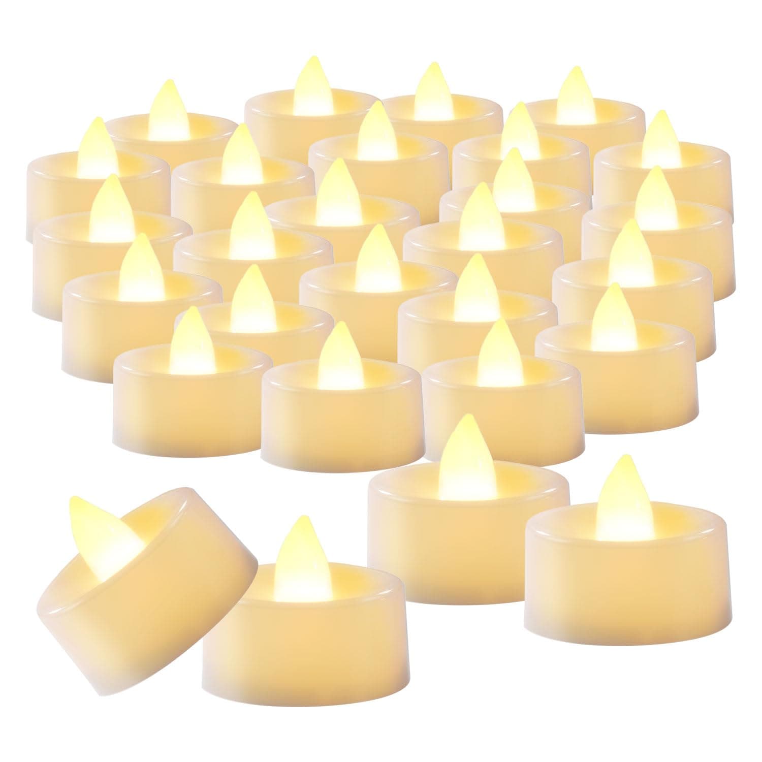 Beichi 100-Pack Flameless LED Tea Light Candles Bulk