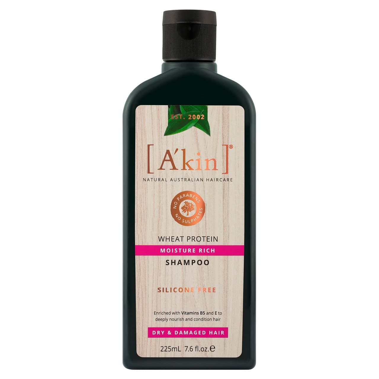 WHEAT PROTEIN MOISTURE RICH SHAMPOO 225ML