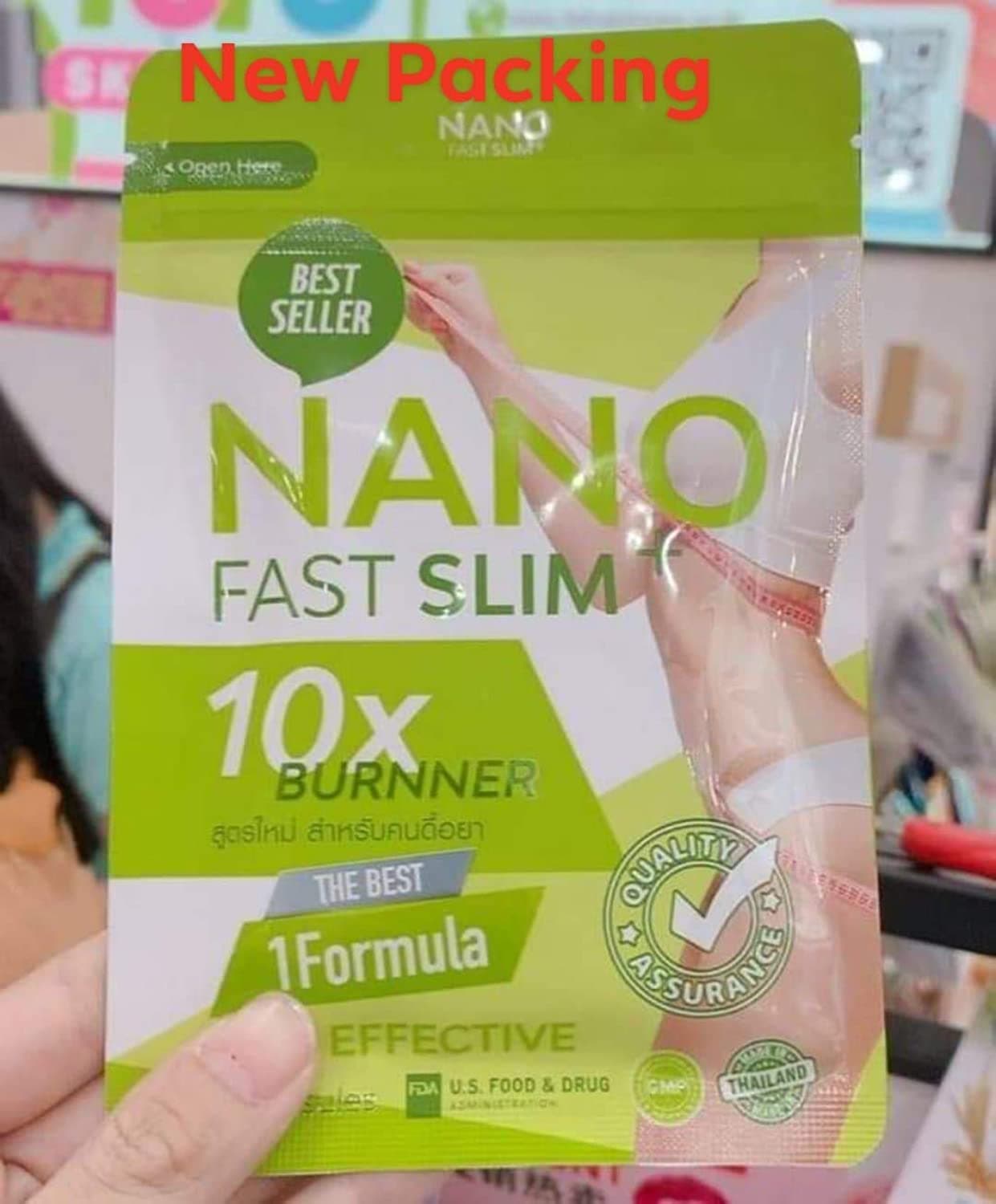Nano Fast Slim 10X Burner - 45 Capsules