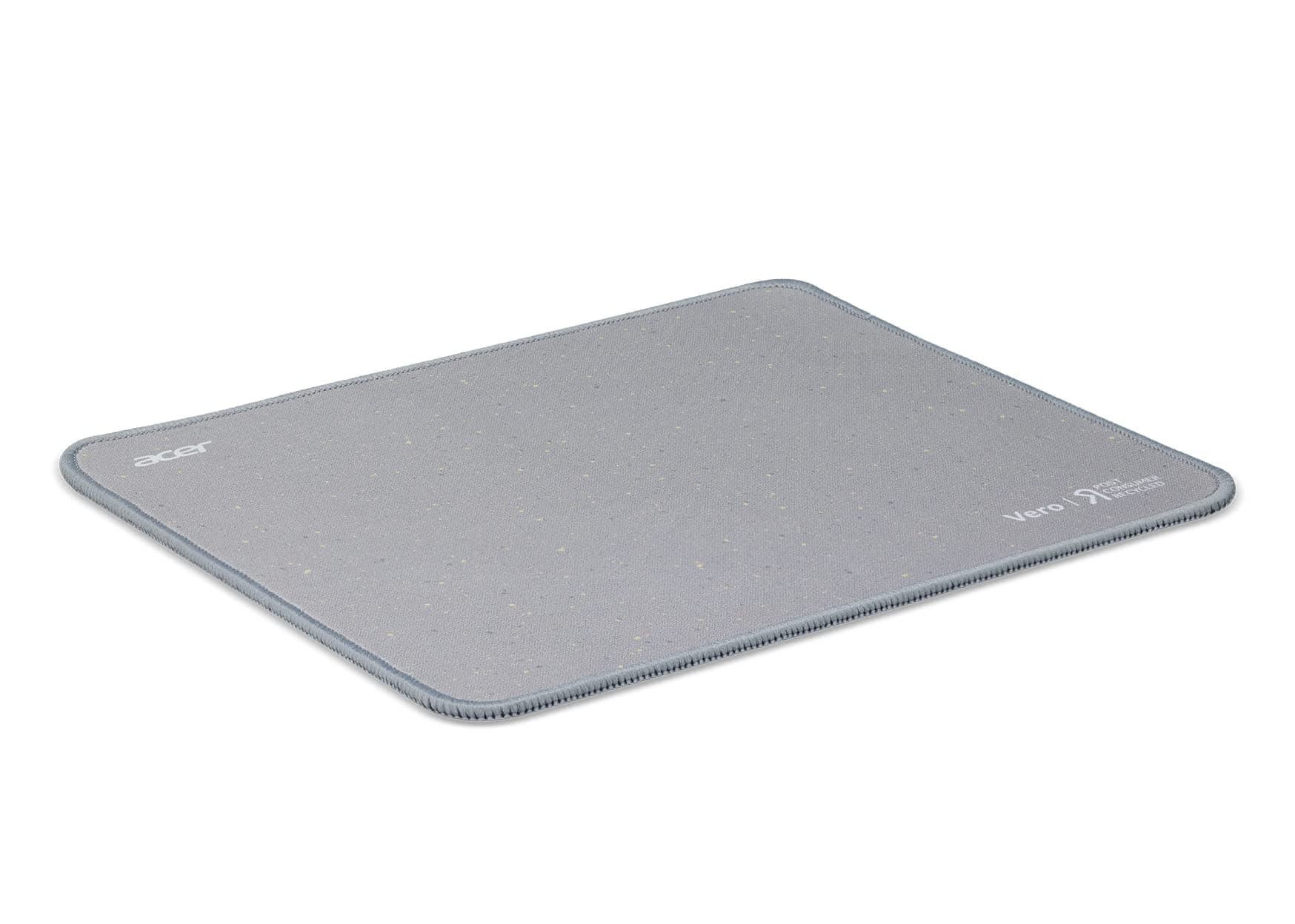 acer Vero ECO Gray Mouse Pad - Made with Post-Consumer Recycled (PCR) Material