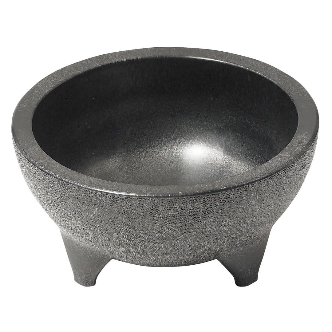 Molcajete Salsa Bowl, 56-Ounce,Black