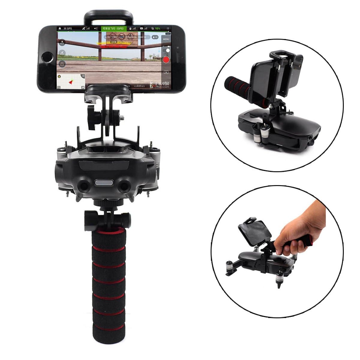 STARTRC Handheld Gimbal Holder Stabilizer Handle Grip Rig Cinema Tray for DJI Mavic Air Drone Accessories