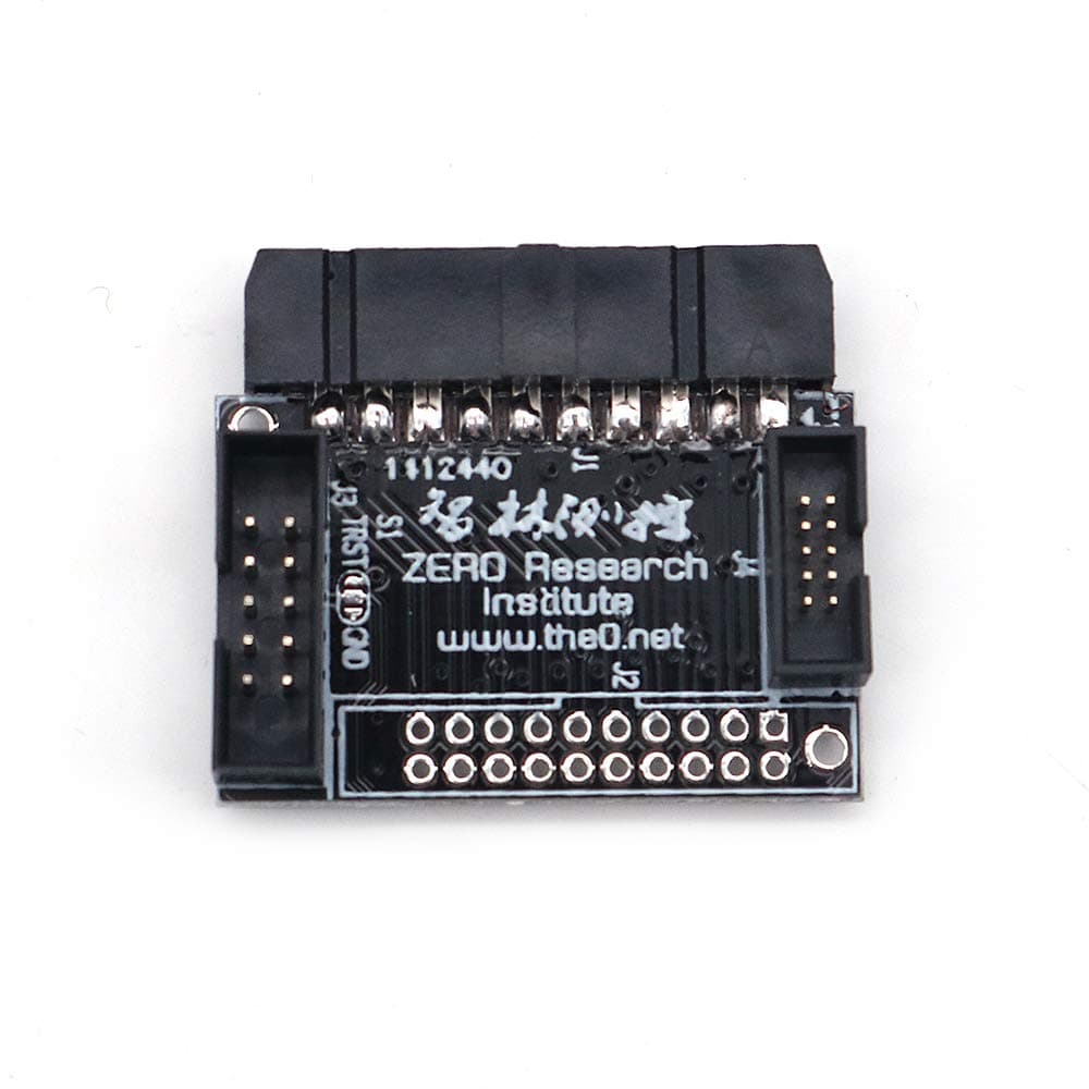 DollaTek 20-pin 2.54 pitch JTAG interface to 10-pin 2.0mm and 1.27mm pitch SWD interface adapter board