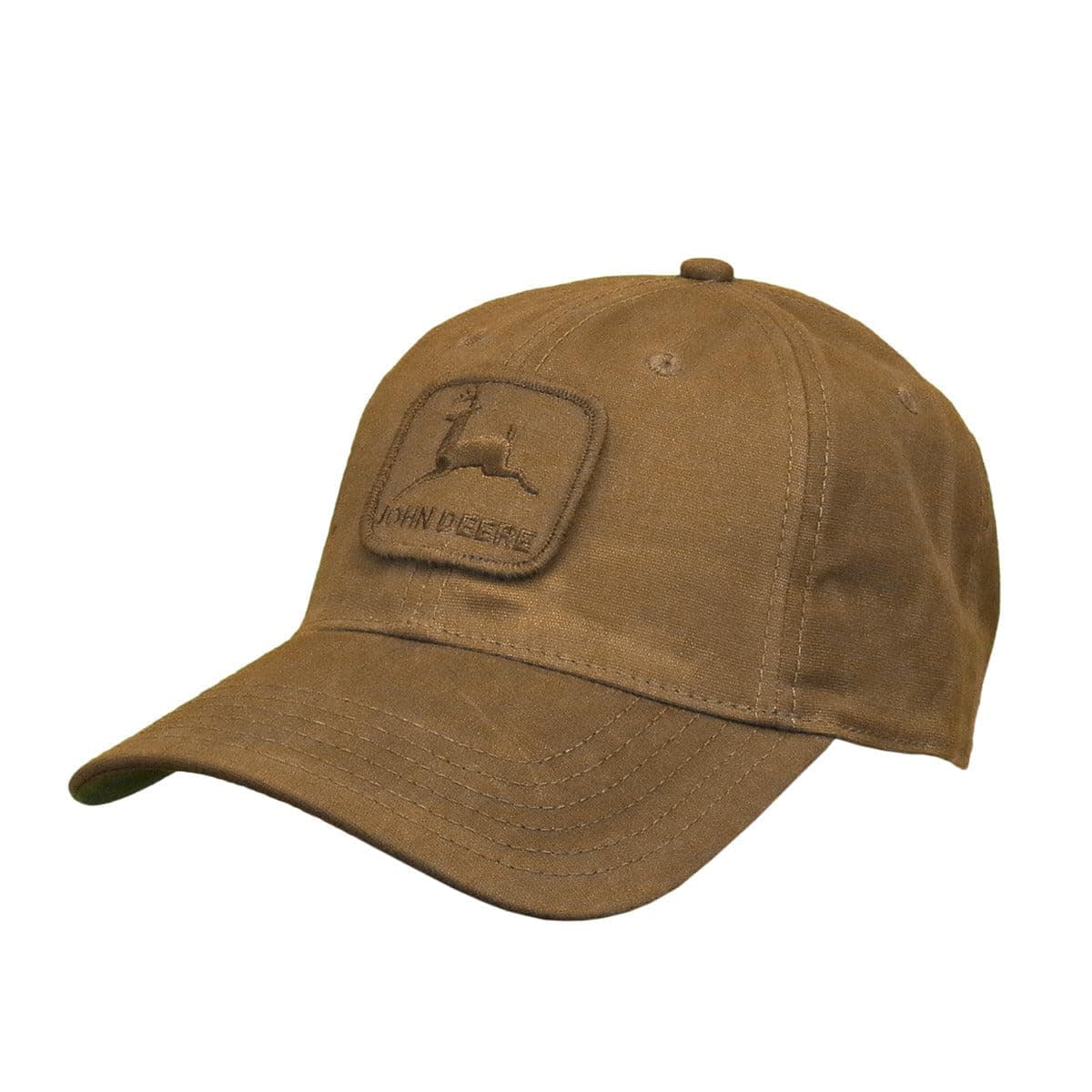 Workwear Waxed Canvas Hat W/Patch, Brown