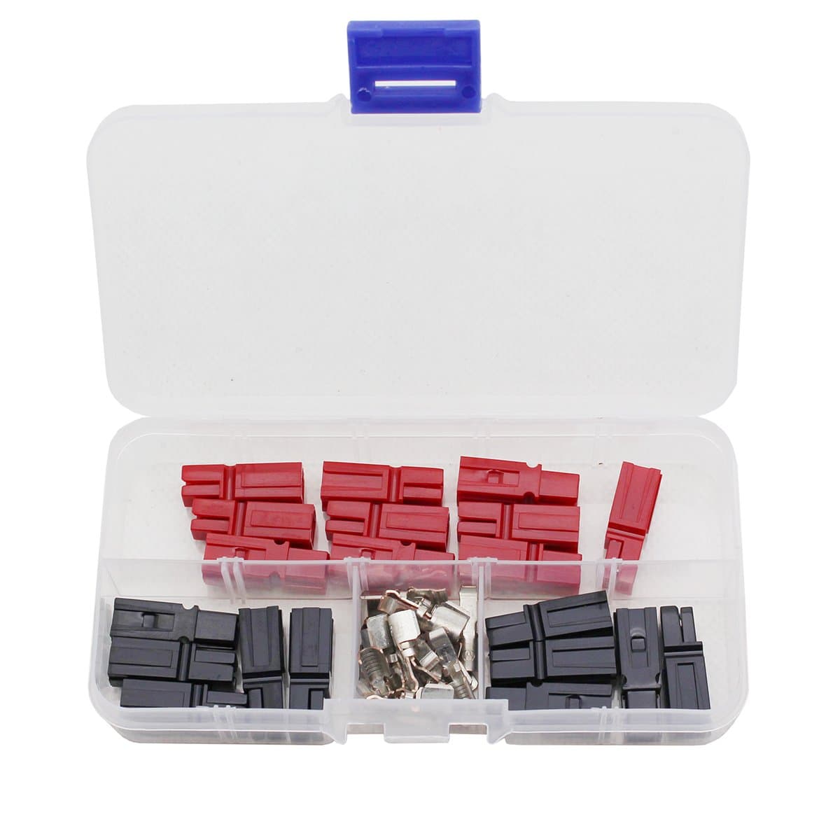 10 Pair Quick Disconnect 45AMP 600V Power Connector Battery Plug+terminals Red Black