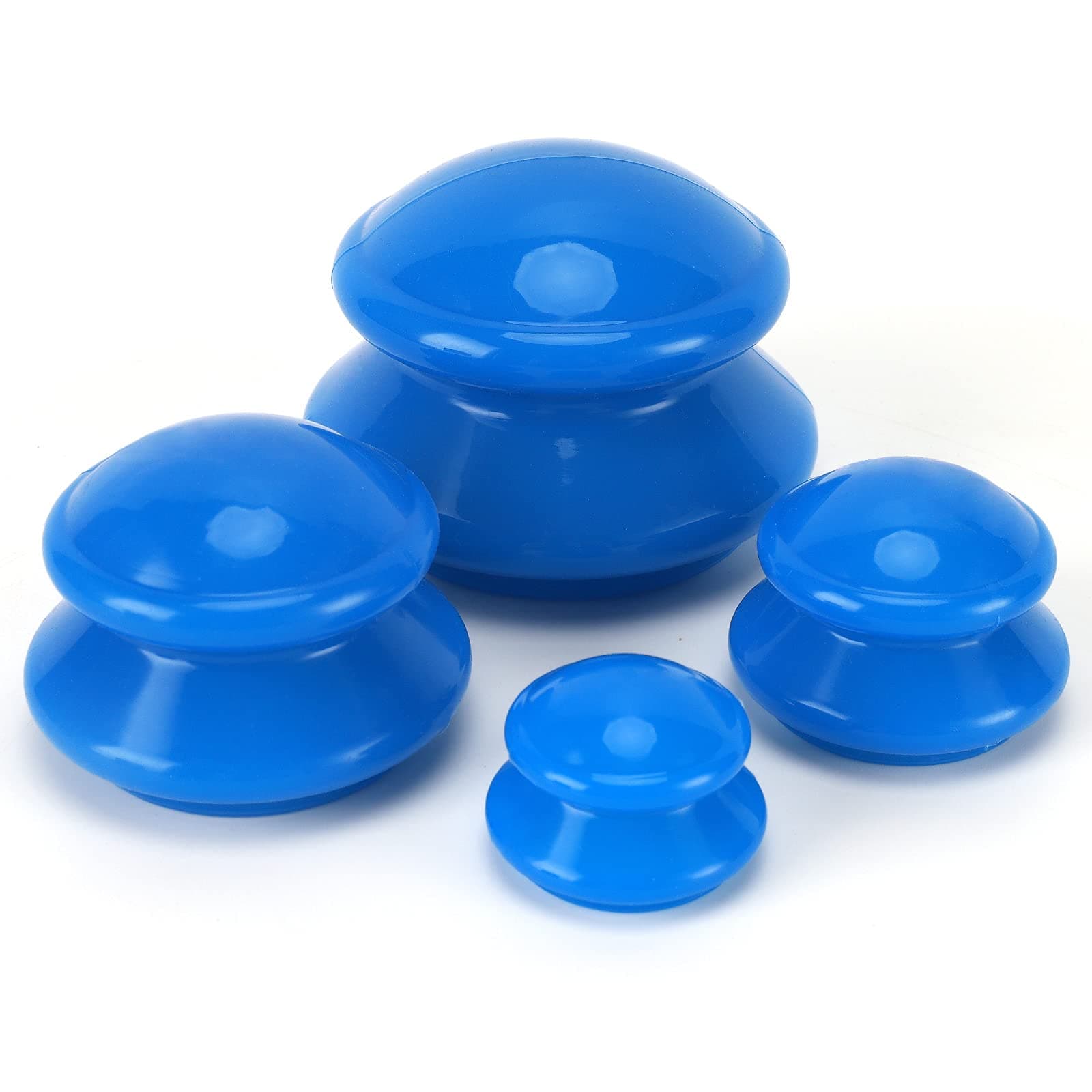 Silicone Cupping Therapy Set(EXTRA LARGE*1,LARGE*1,MEDIUM*1,SMALL*1)