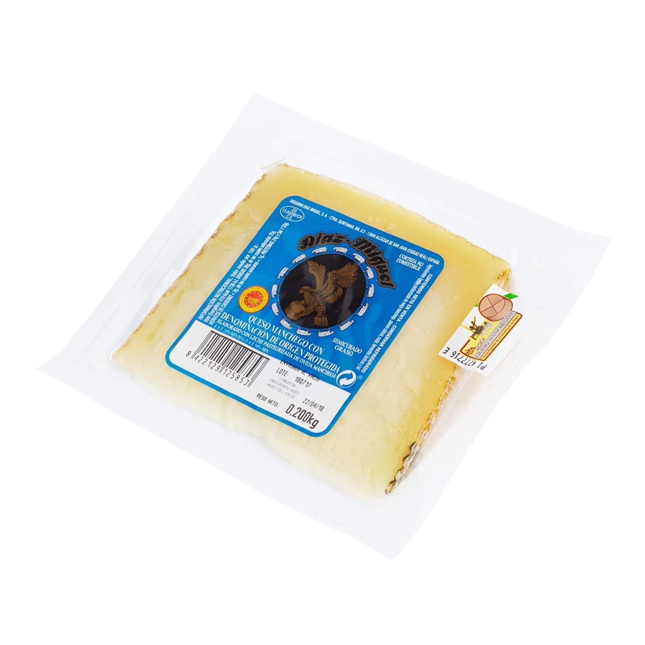 Díaz Miguel Manchego Sheep's Cheese, 200g