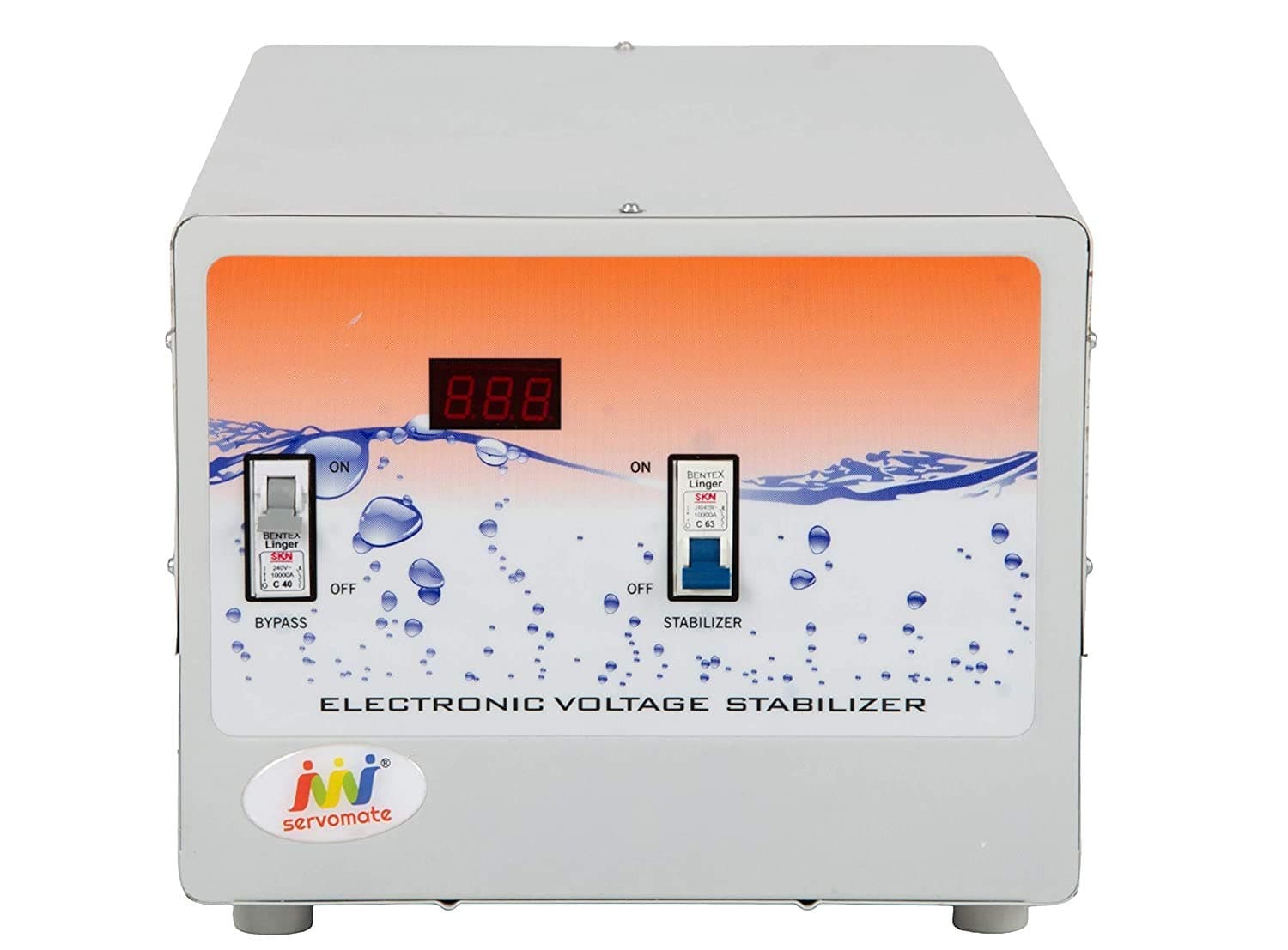 10KVA (90v-300v) 100% Copper Heavy Duty Mainline Automatic Voltage Stabilizer